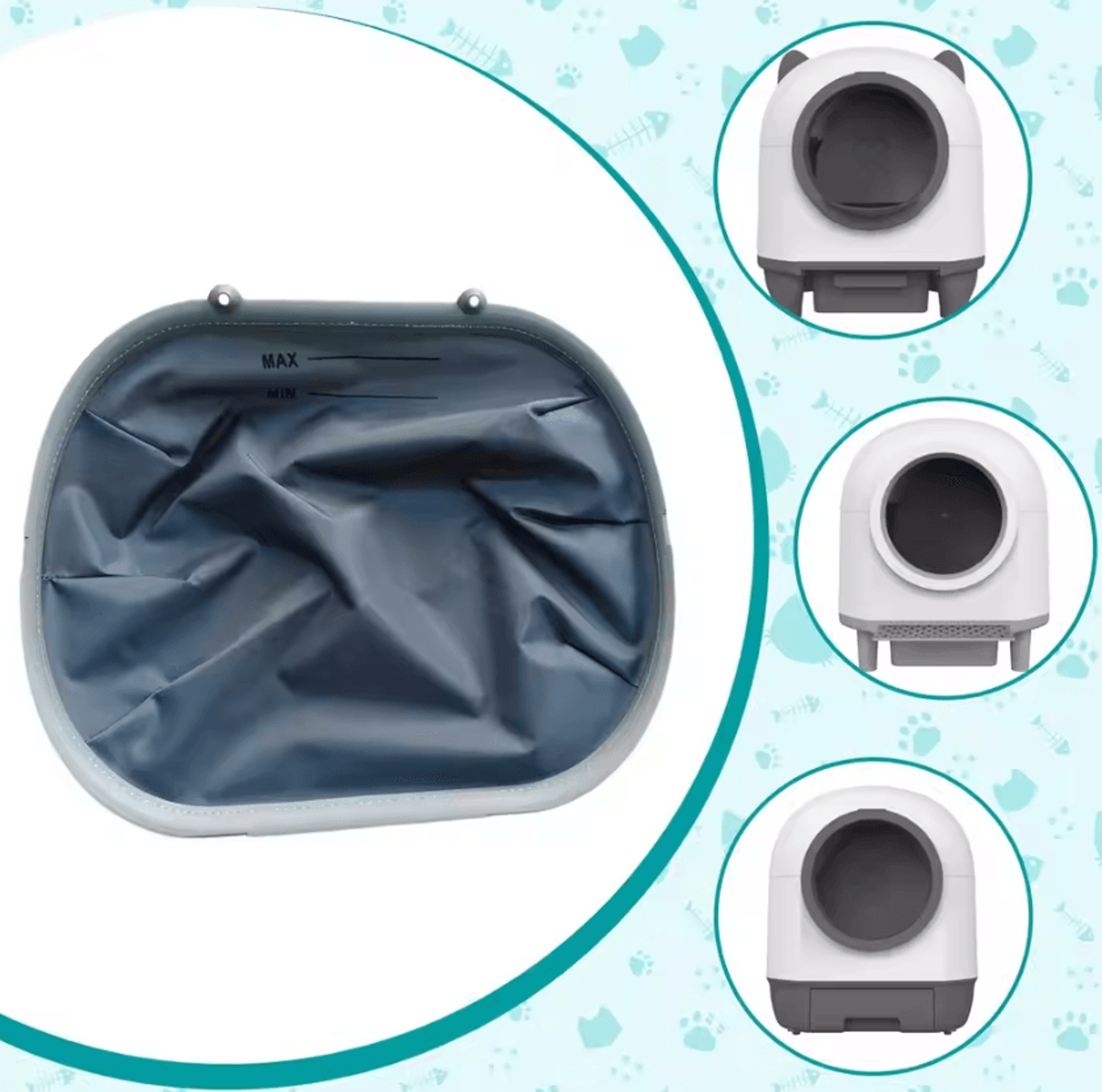 tripleguard smart litter box protection mat