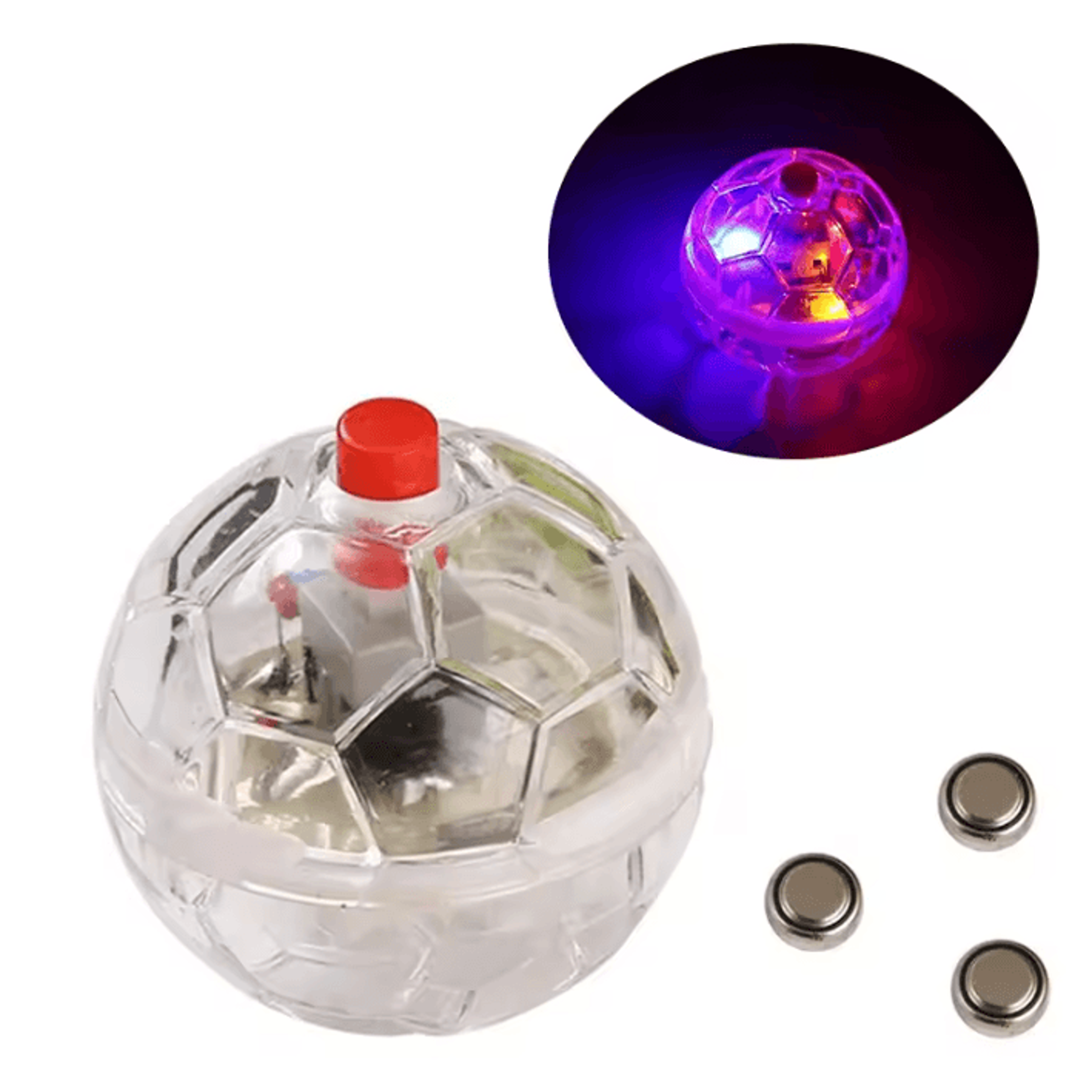 lumipounce interactive led glowing ball for cats & puppies