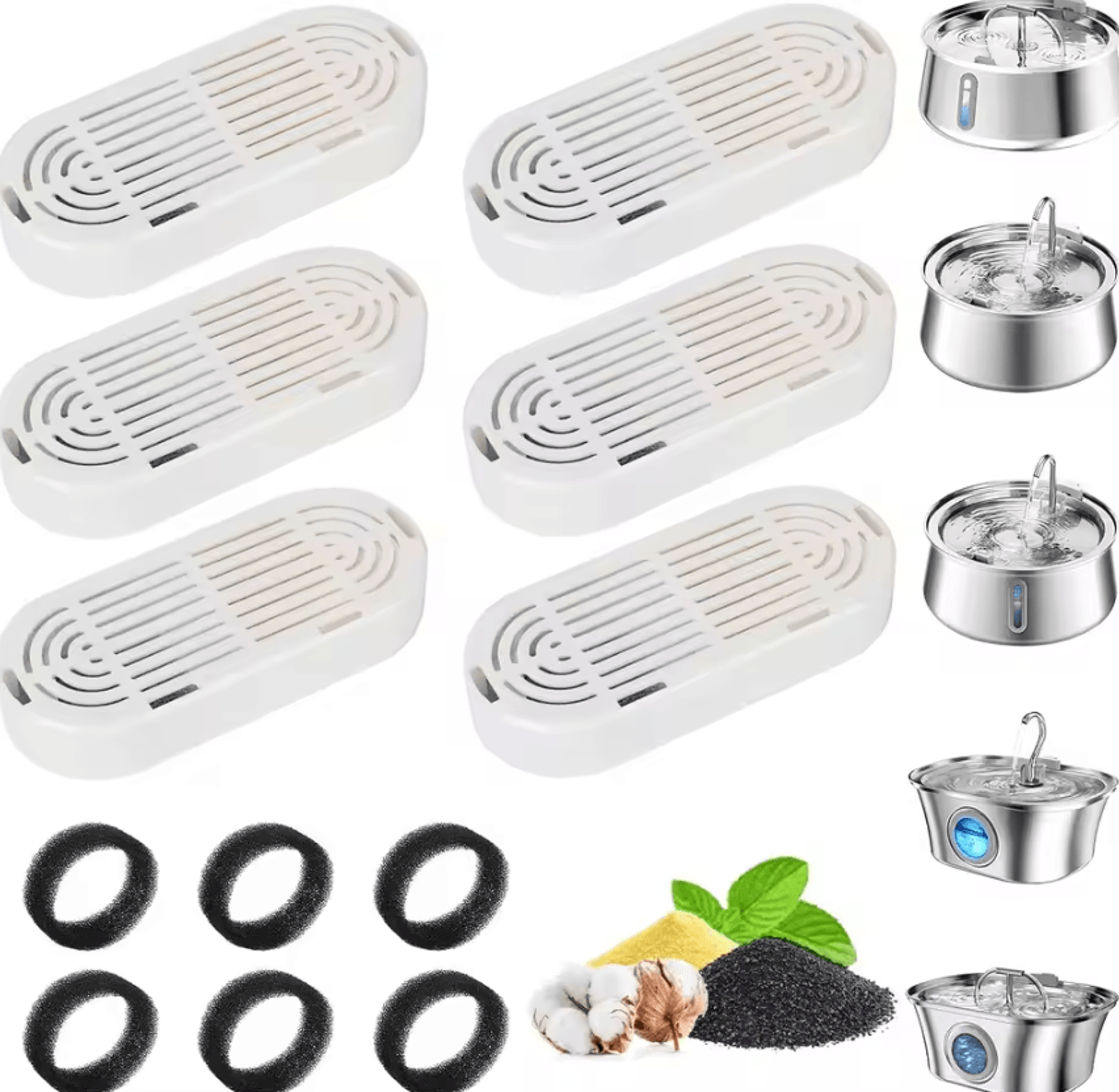 pureflow replacement water fountain filters