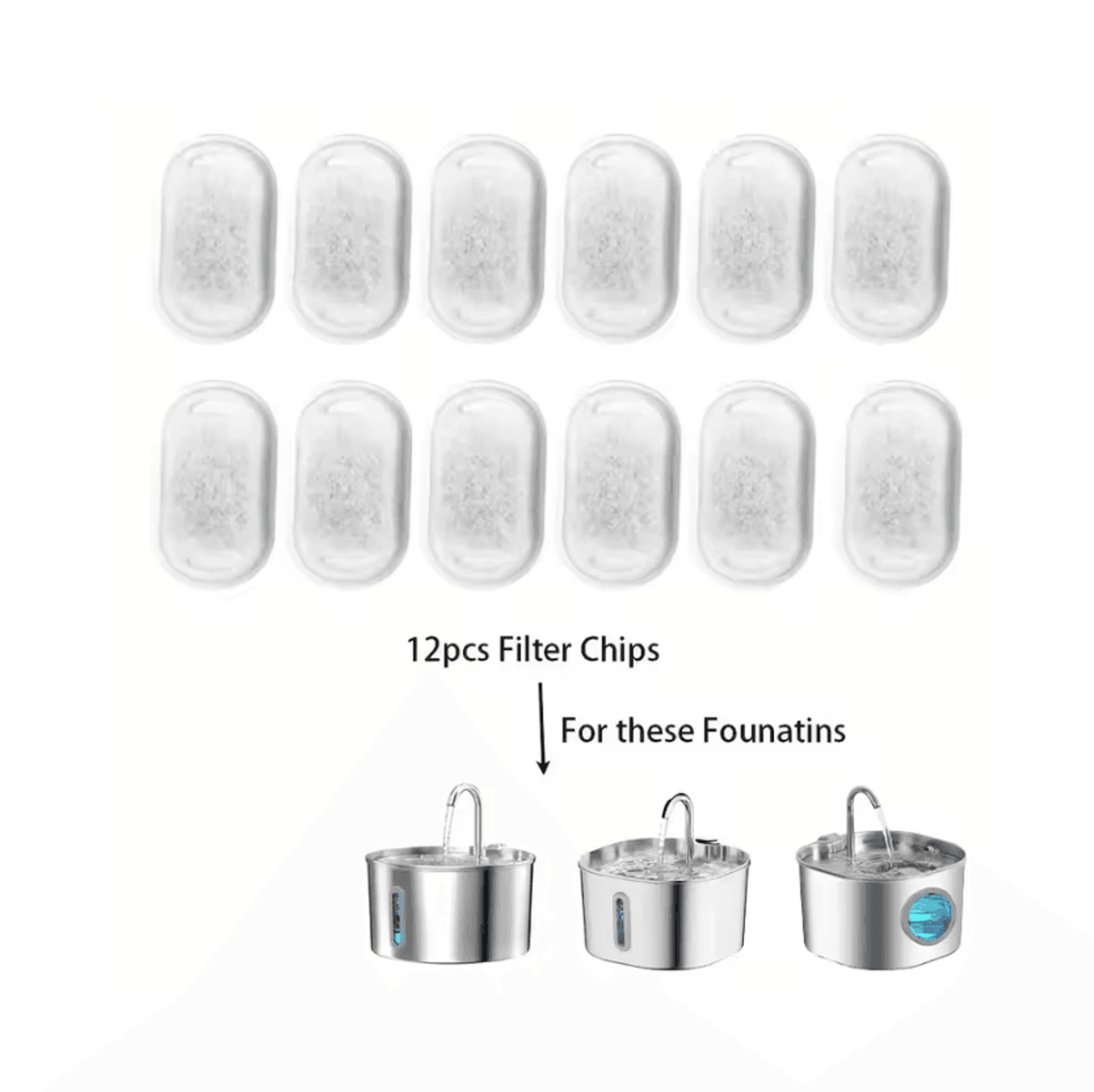 pureflow premium water fountain filter pack