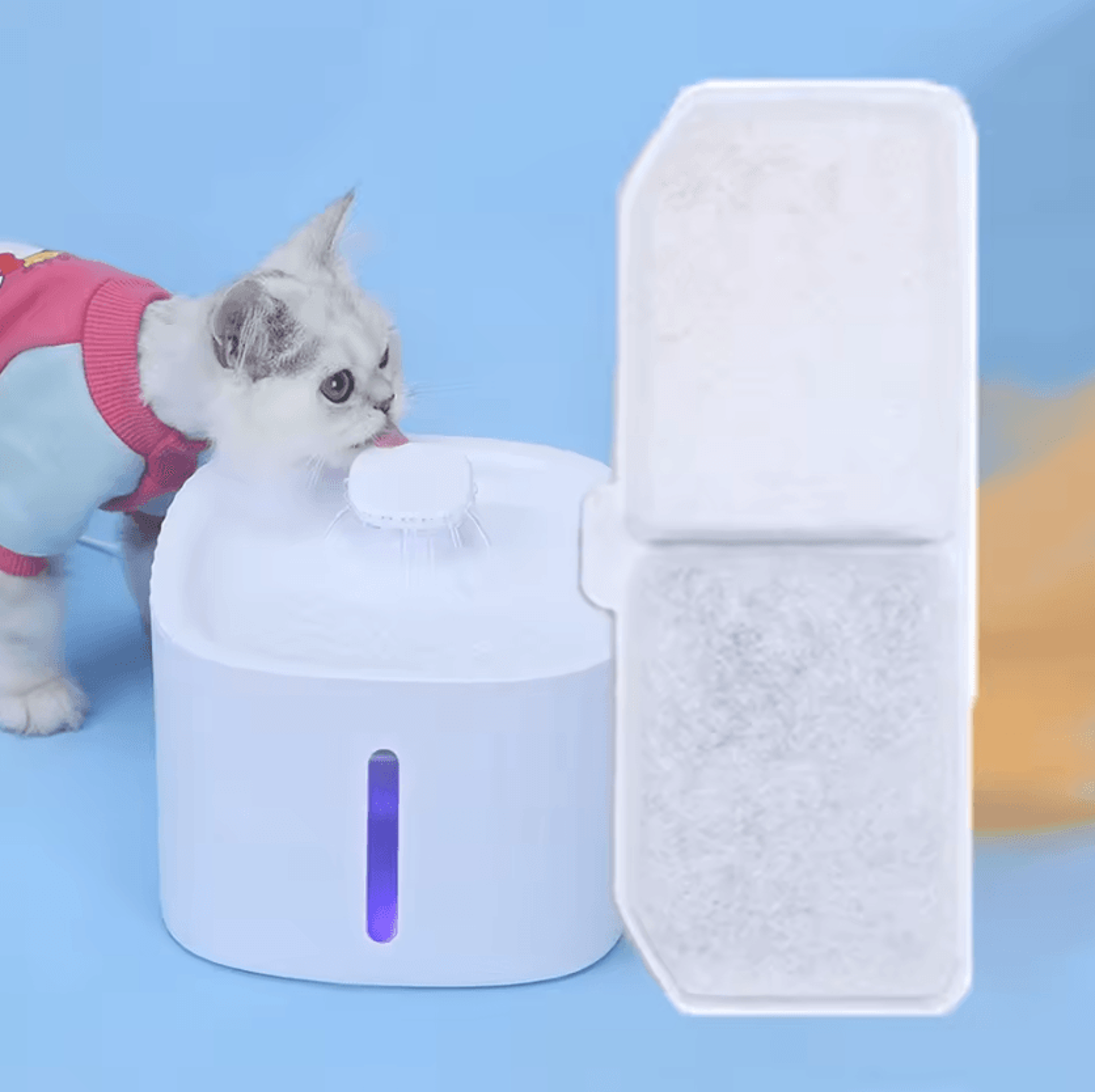 aquapure activated carbon cat fountain filter refills