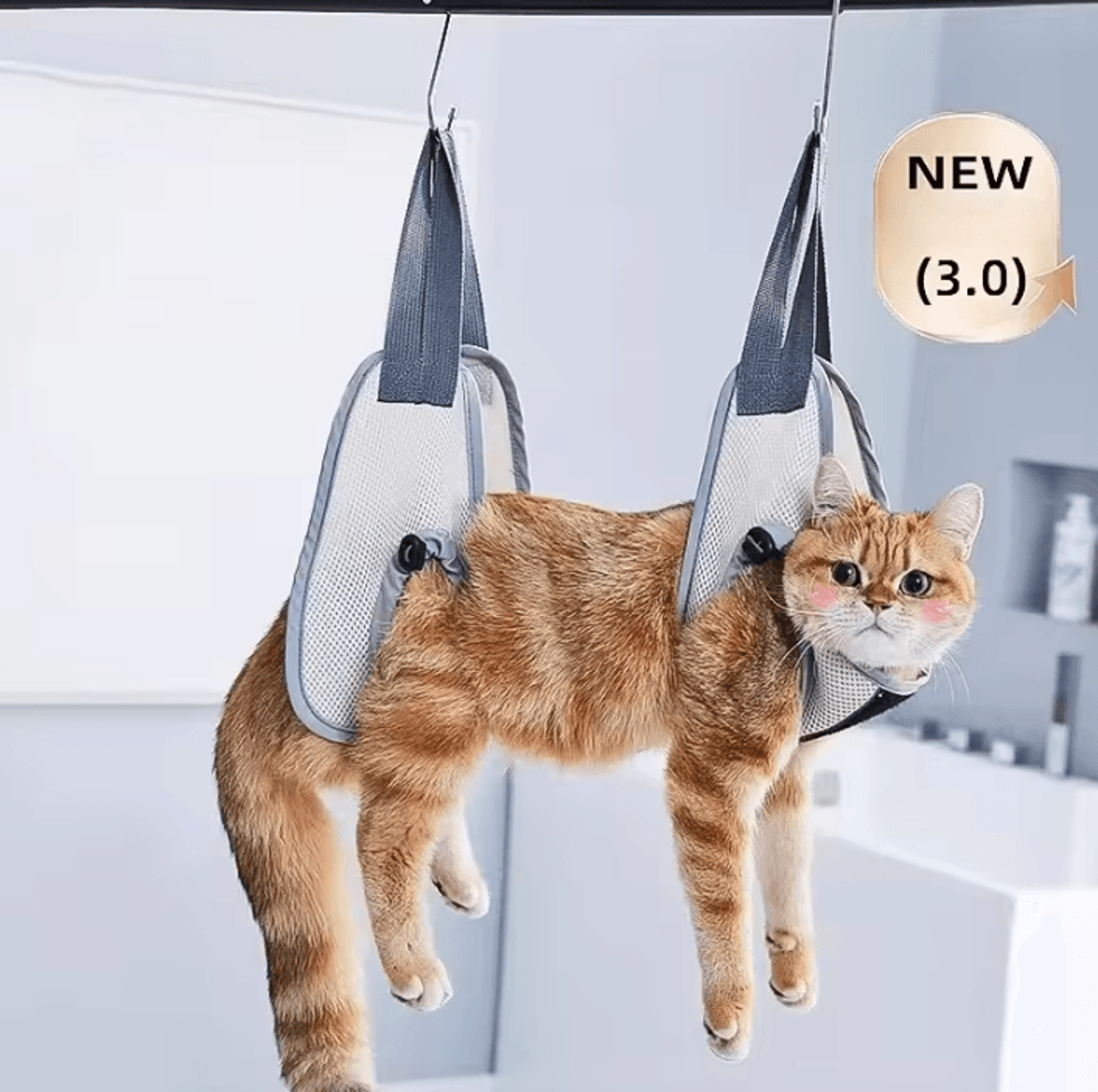 groomease pets grooming hammock helper