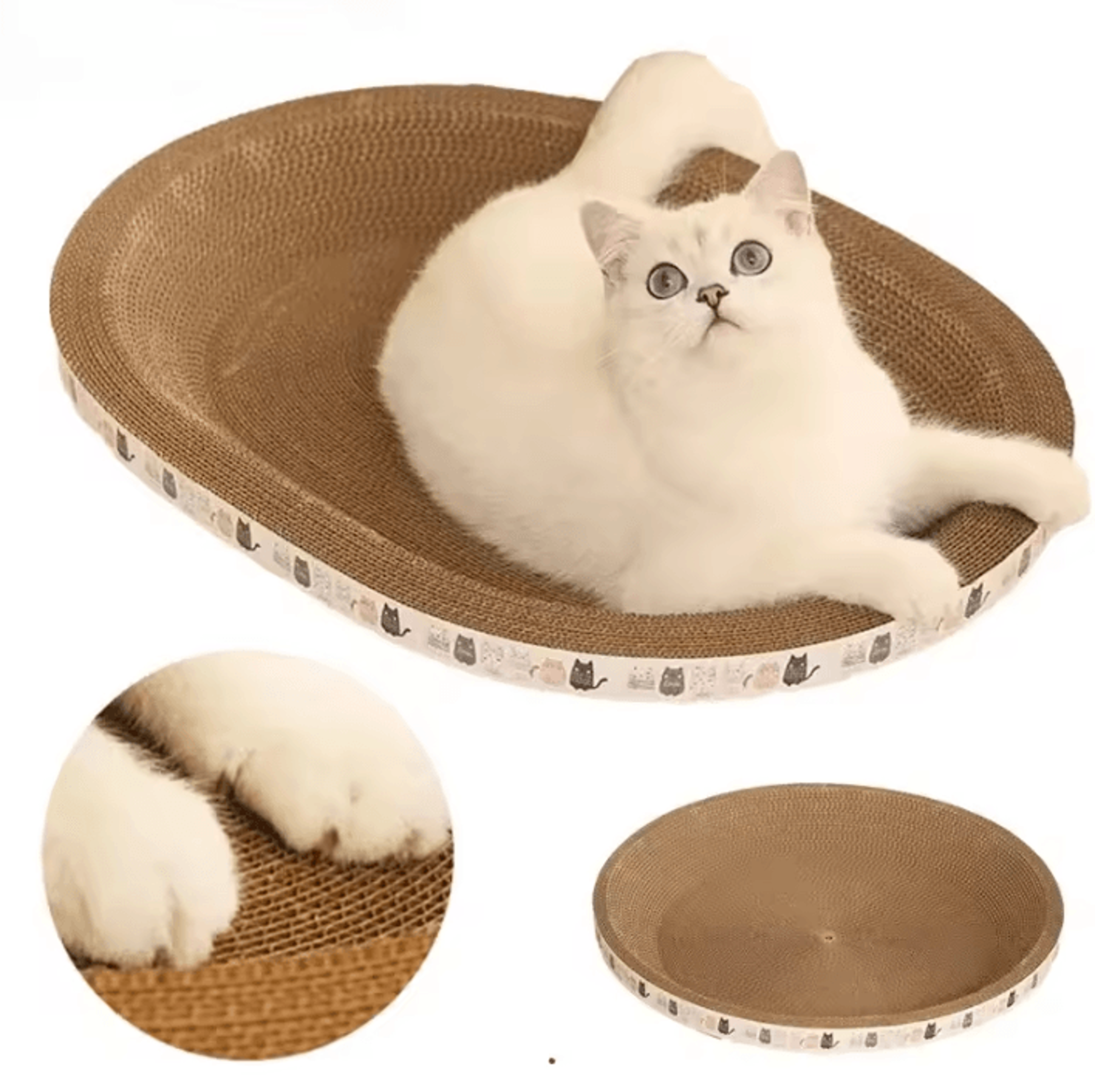 scratchnests corrugated cat scratcher lounge