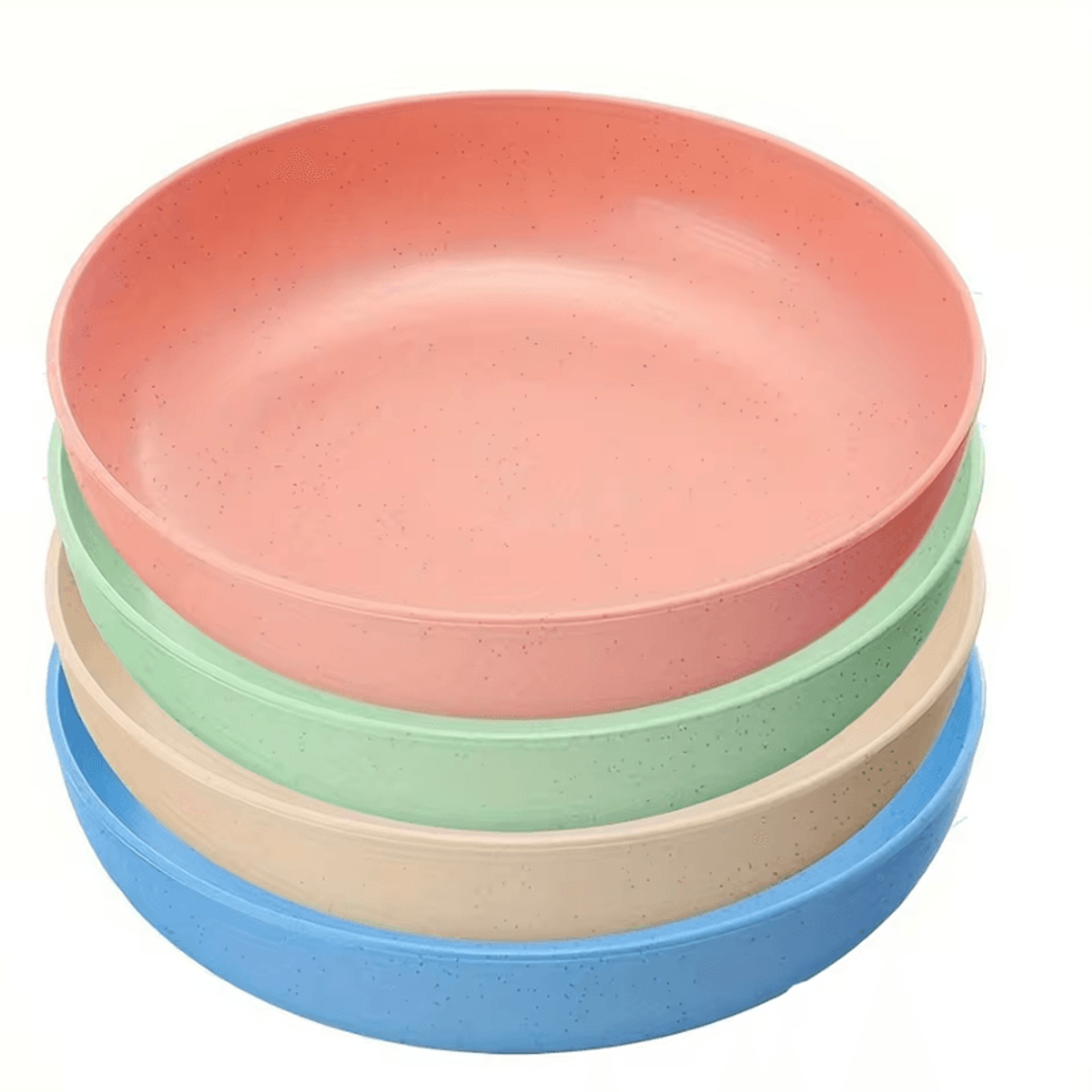 whiskerease shallow cat bowl set