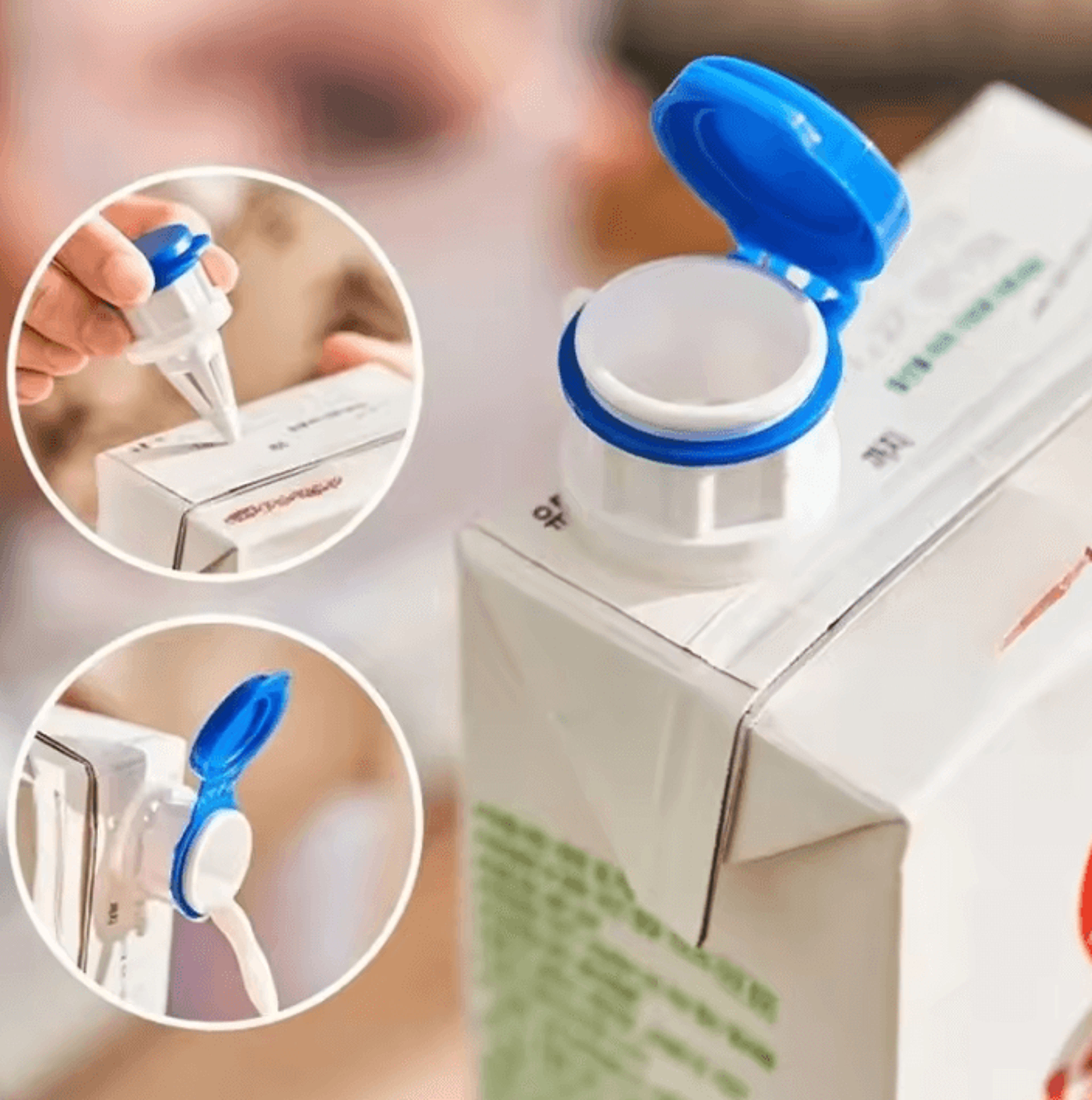 pourmate milk carton spout dispenser set