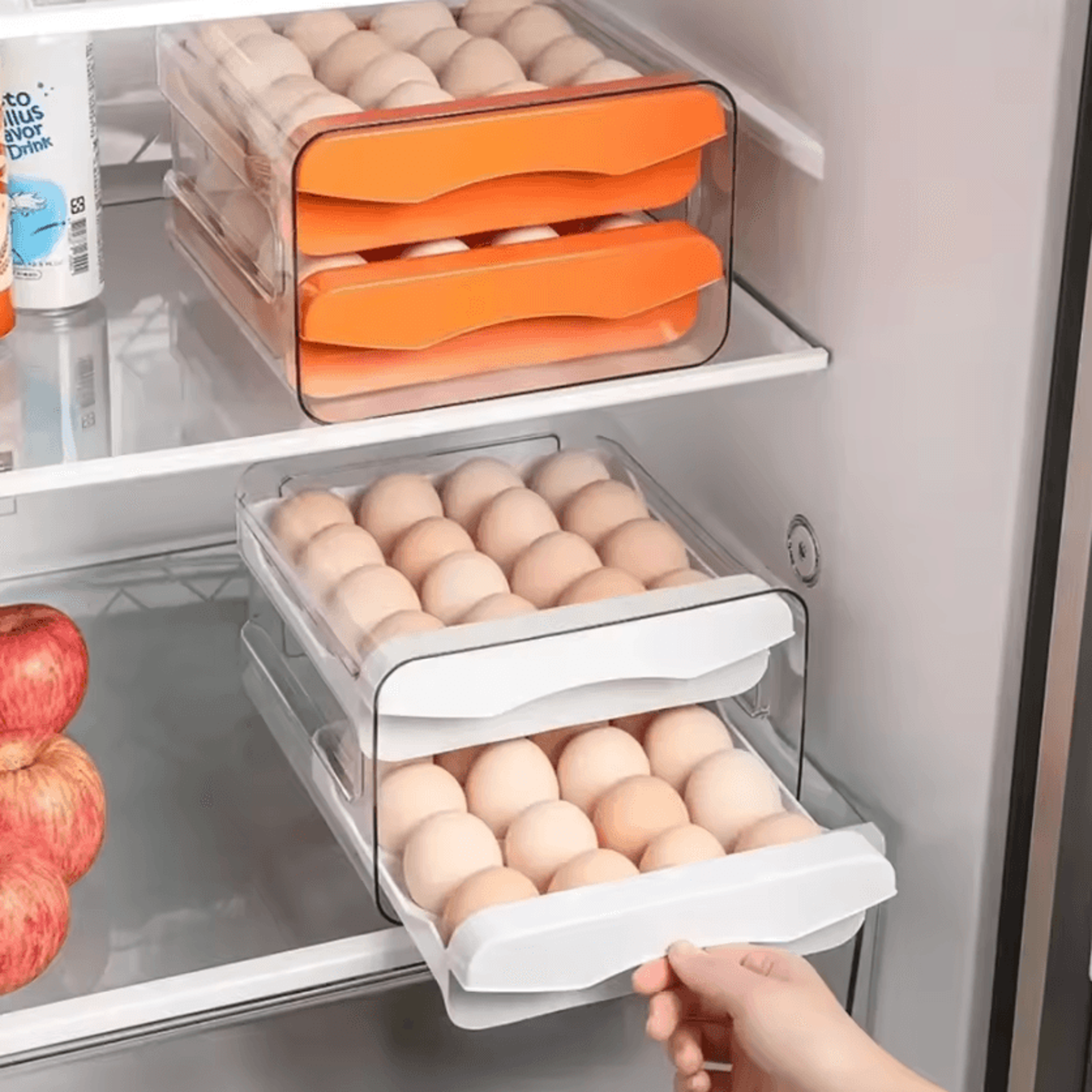 rollfresh automatic egg dispenser storage box
