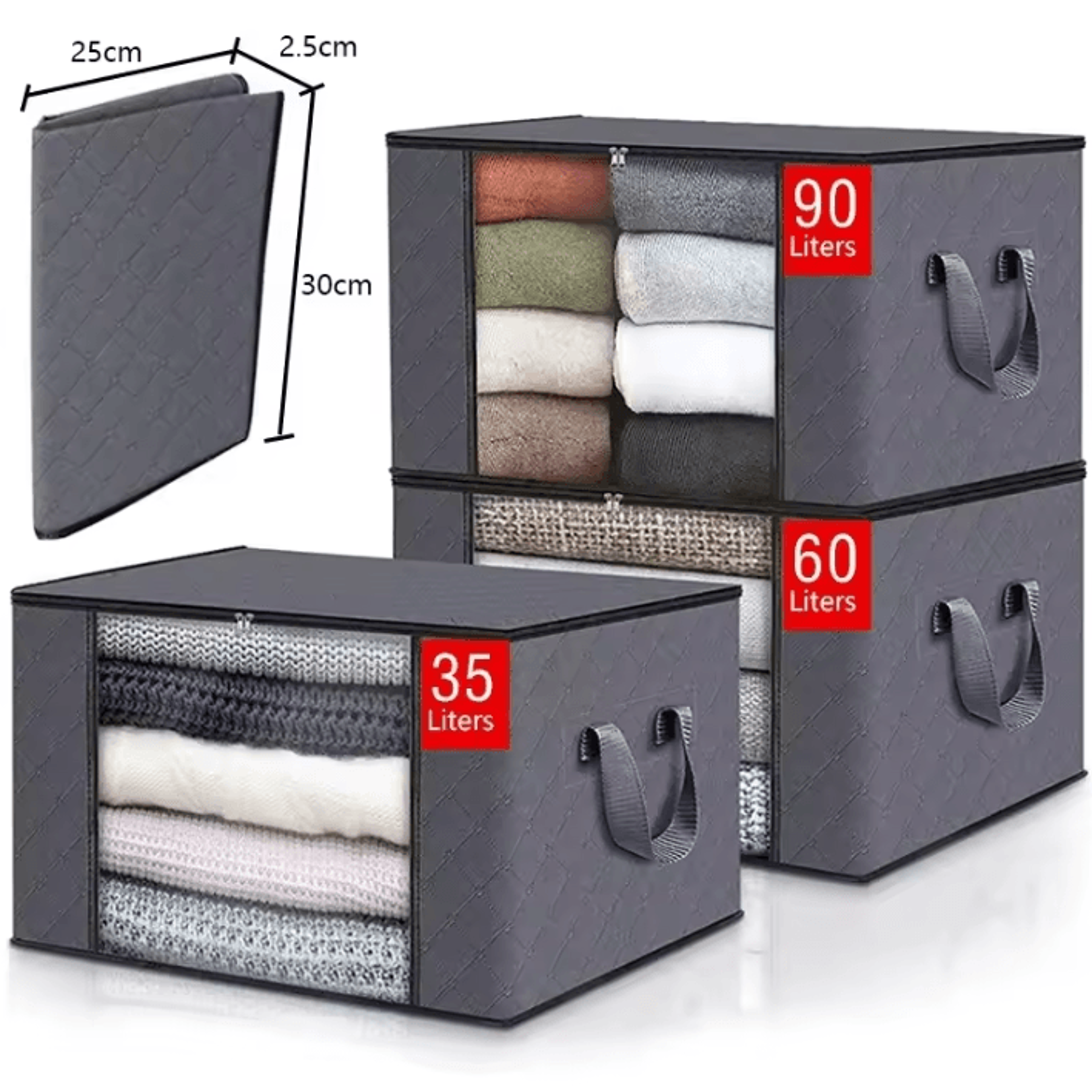 storage bag foldable large capacity clothes blanket storage bags storage containers for organizing bedroom closet clothi