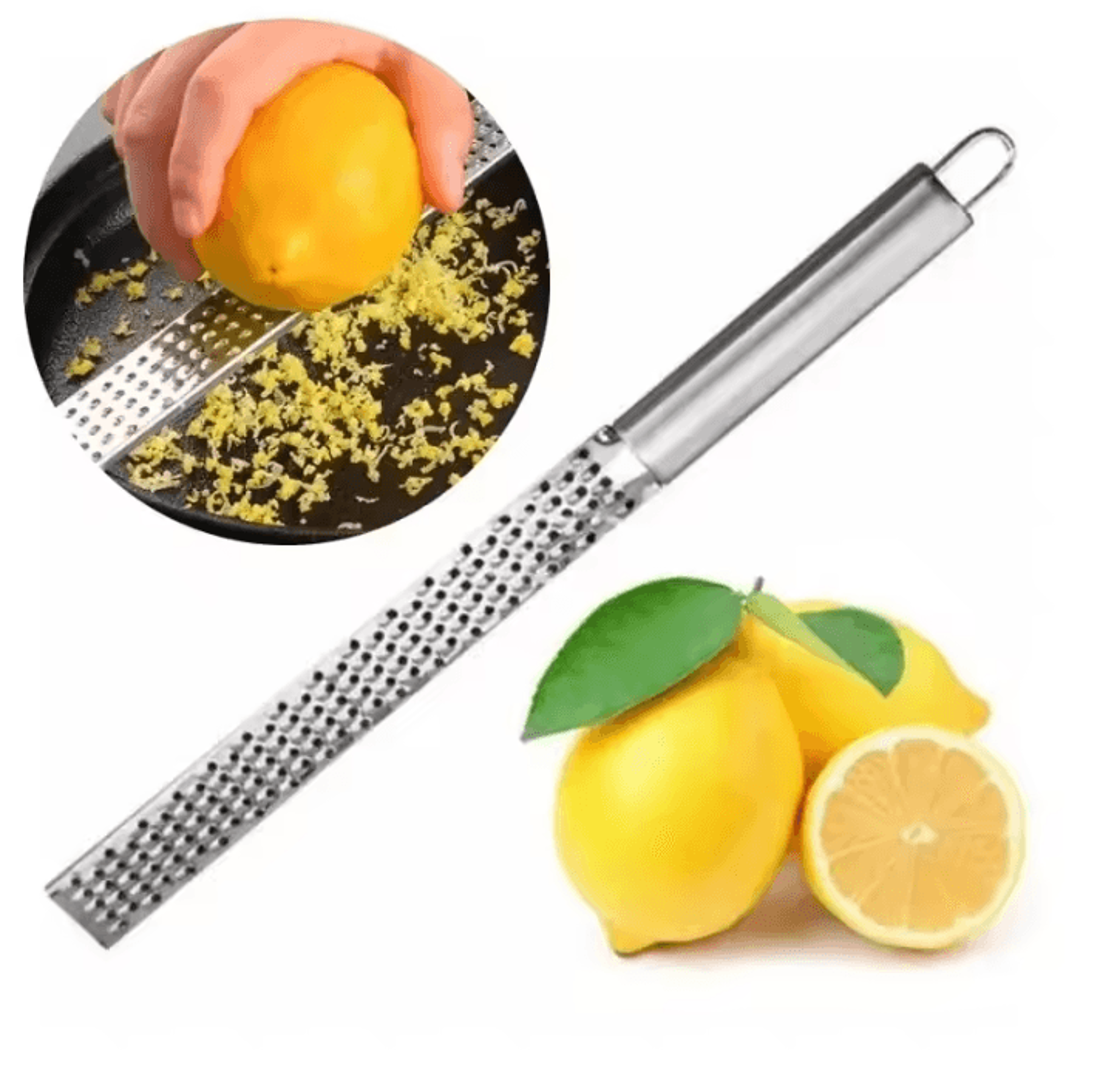 gratemaster stainless steel cheese grater & multi-purpose vegetable shredder