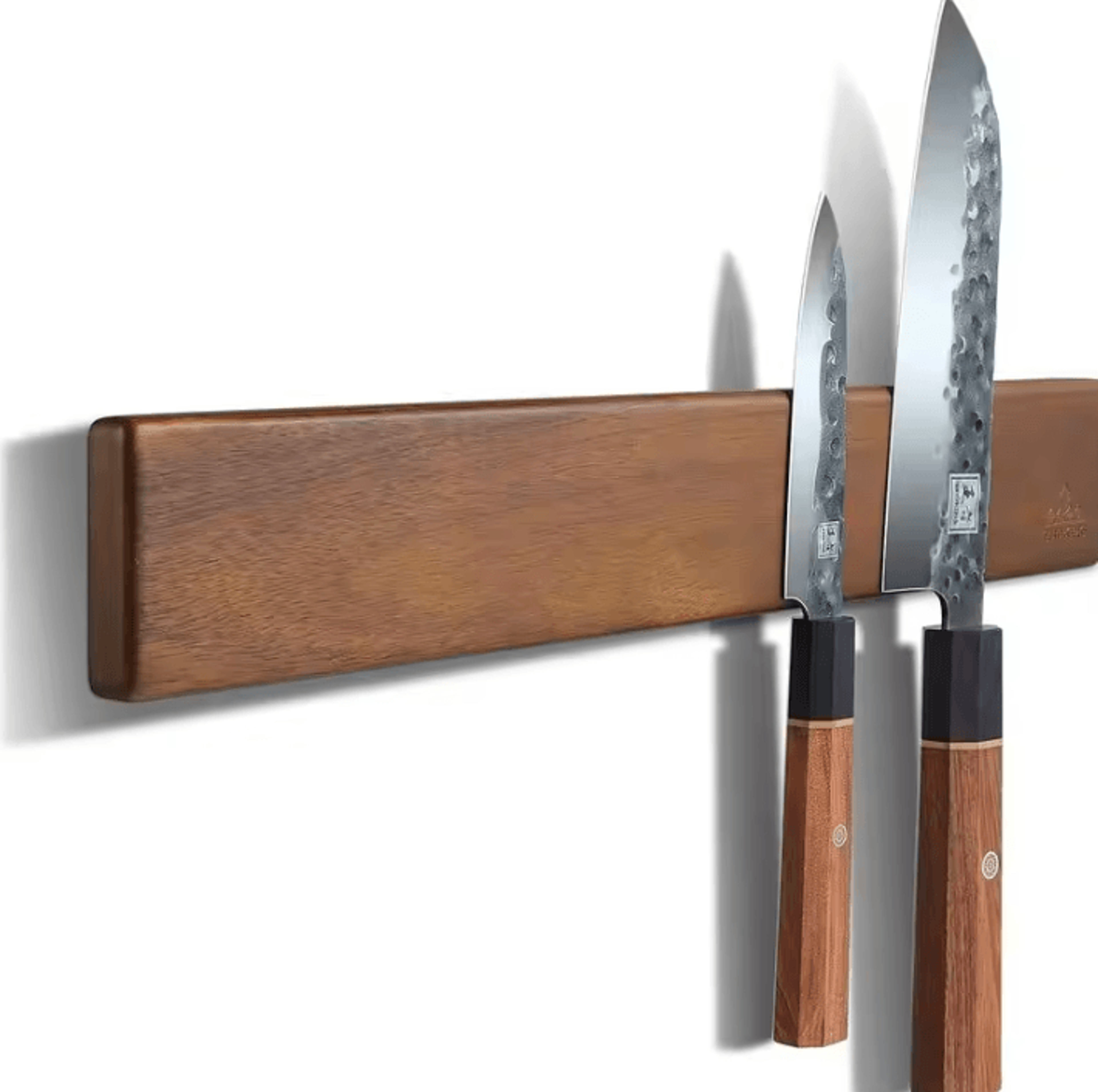 walnutgrip magnetic knife holder & kitchen utensil organizer strip