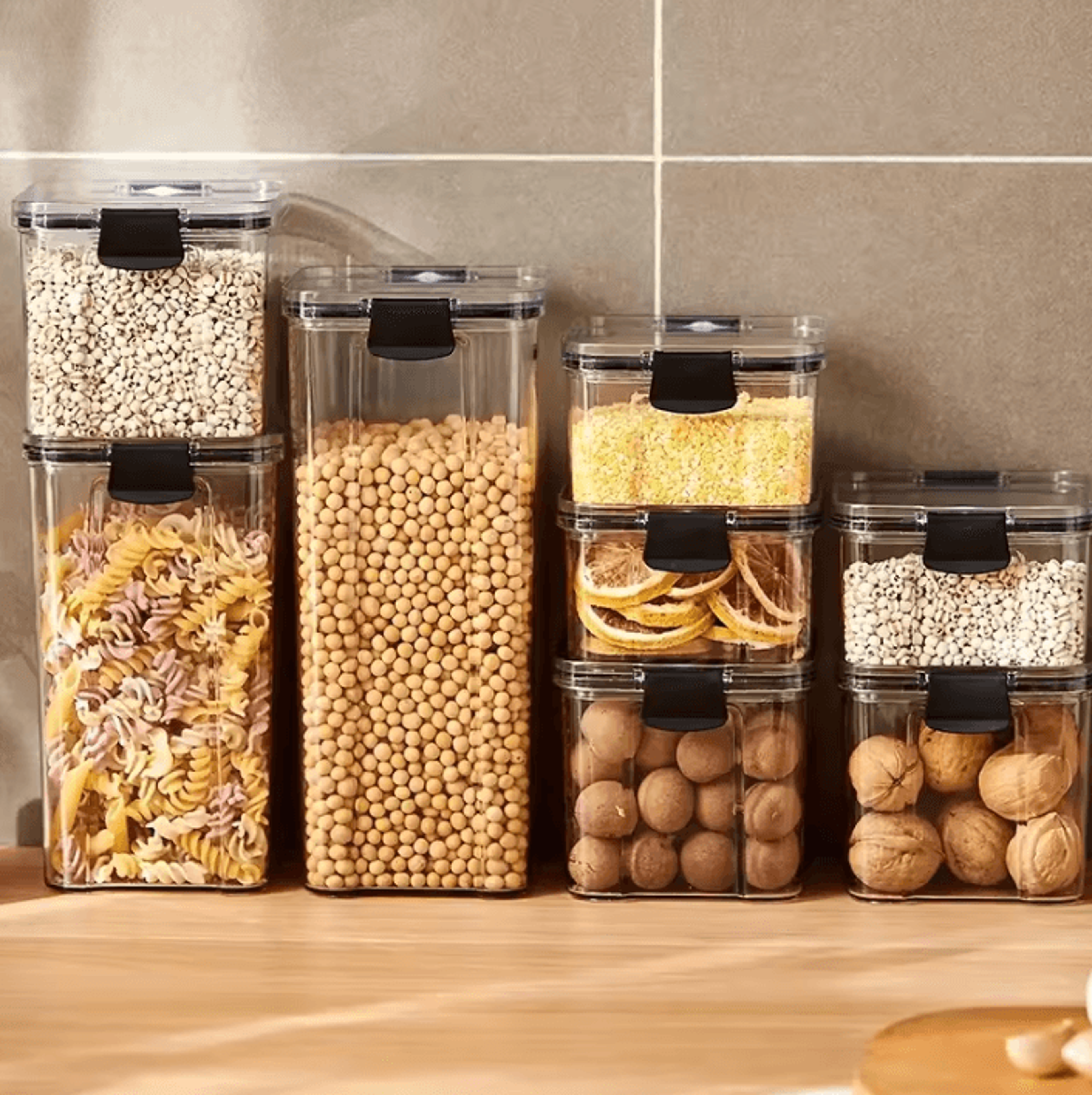 freshseal airtight grain storage container & moisture-proof pantry organizer