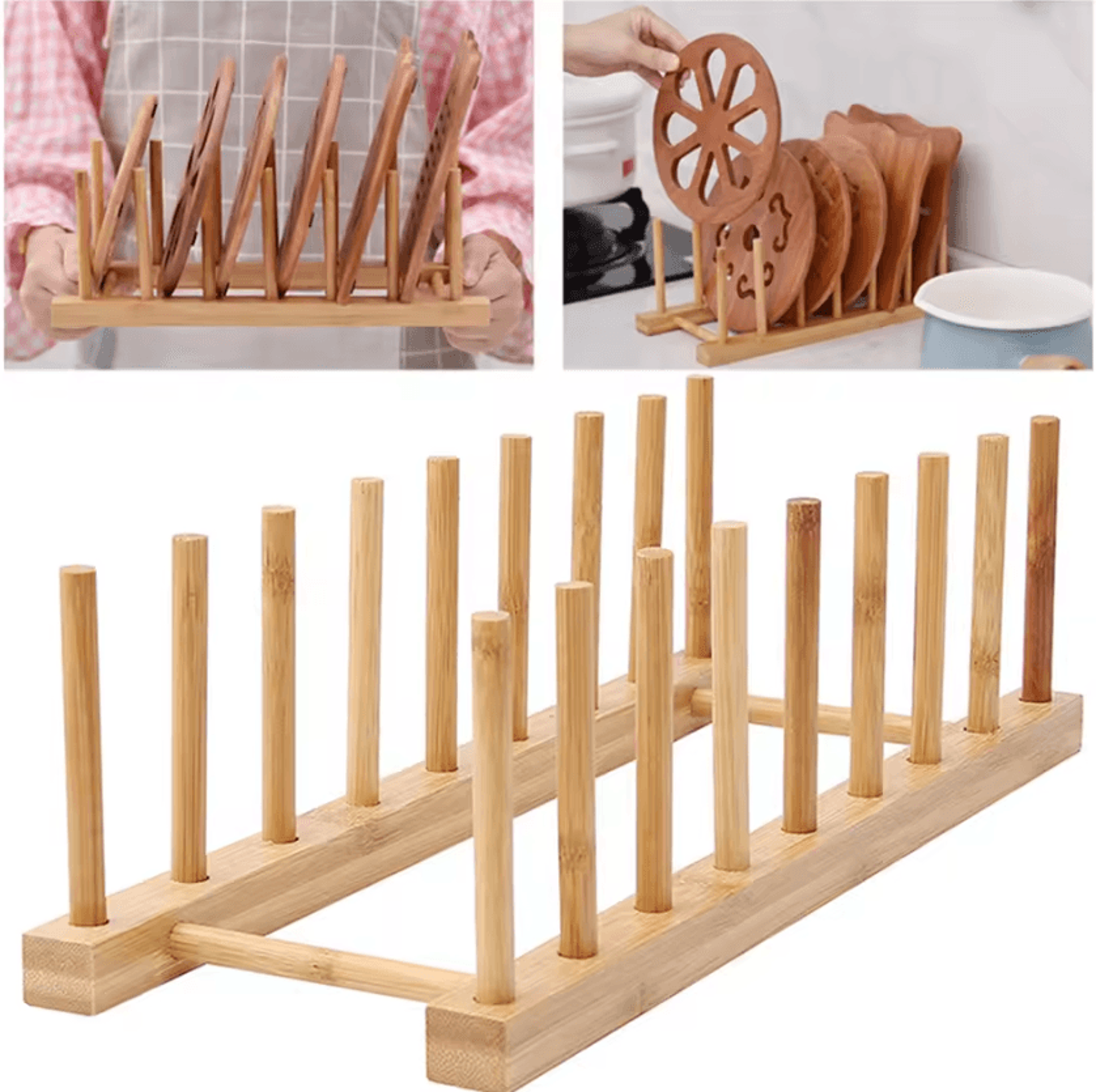 woodnest dish drying & display rack
