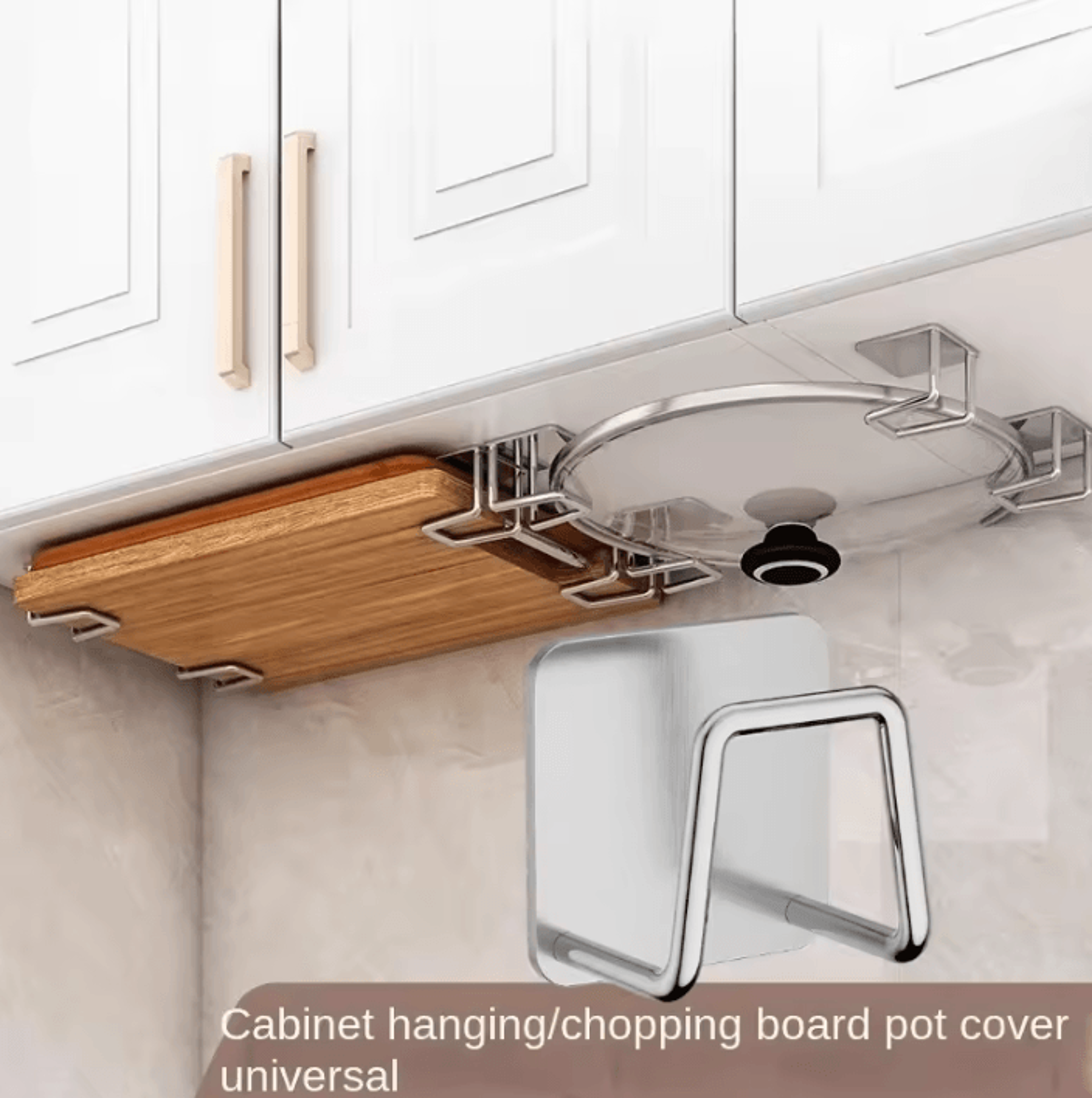 versamount stainless steel wall storage rack set