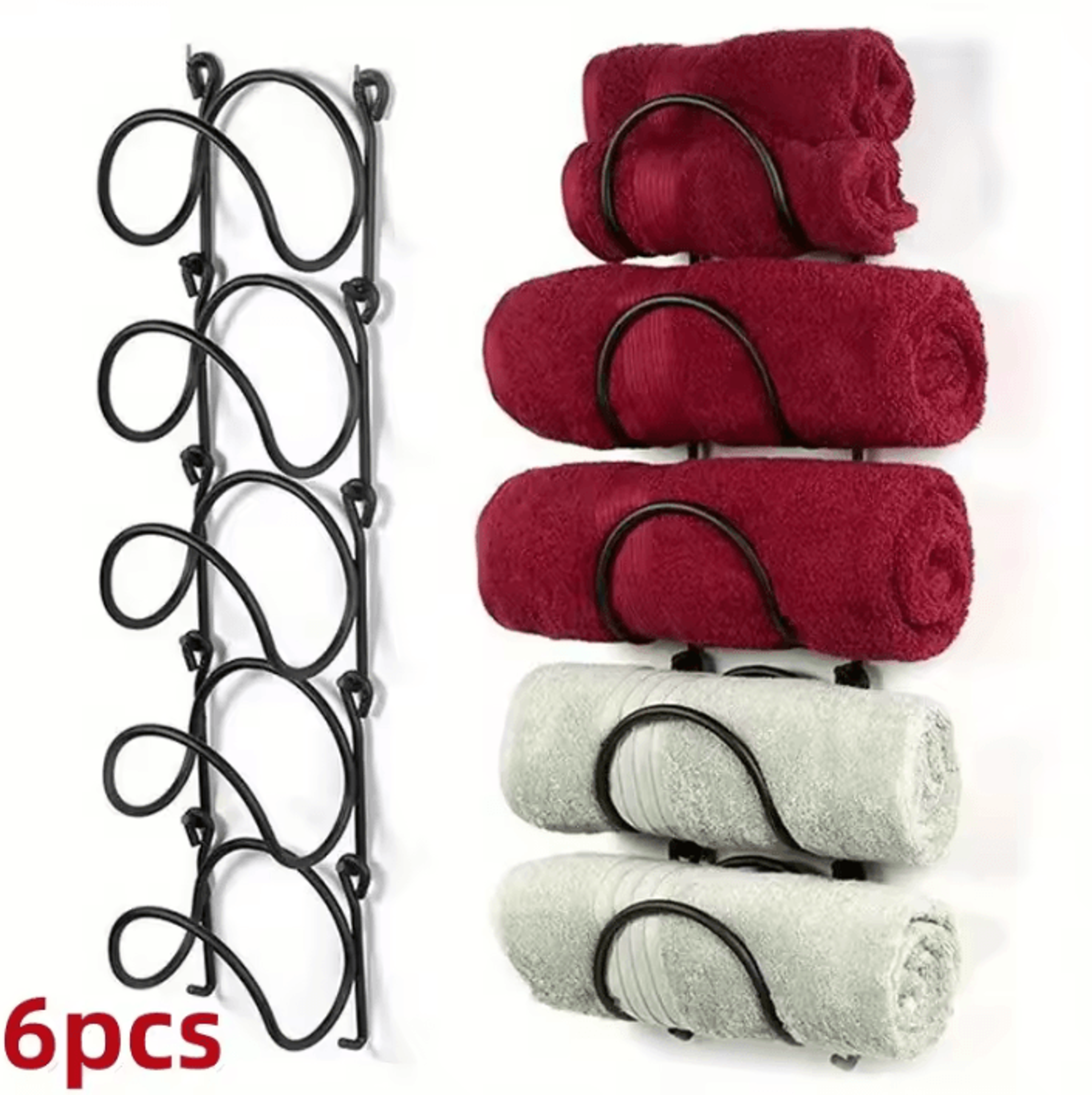 versahook wall-mounted towel & storage rack