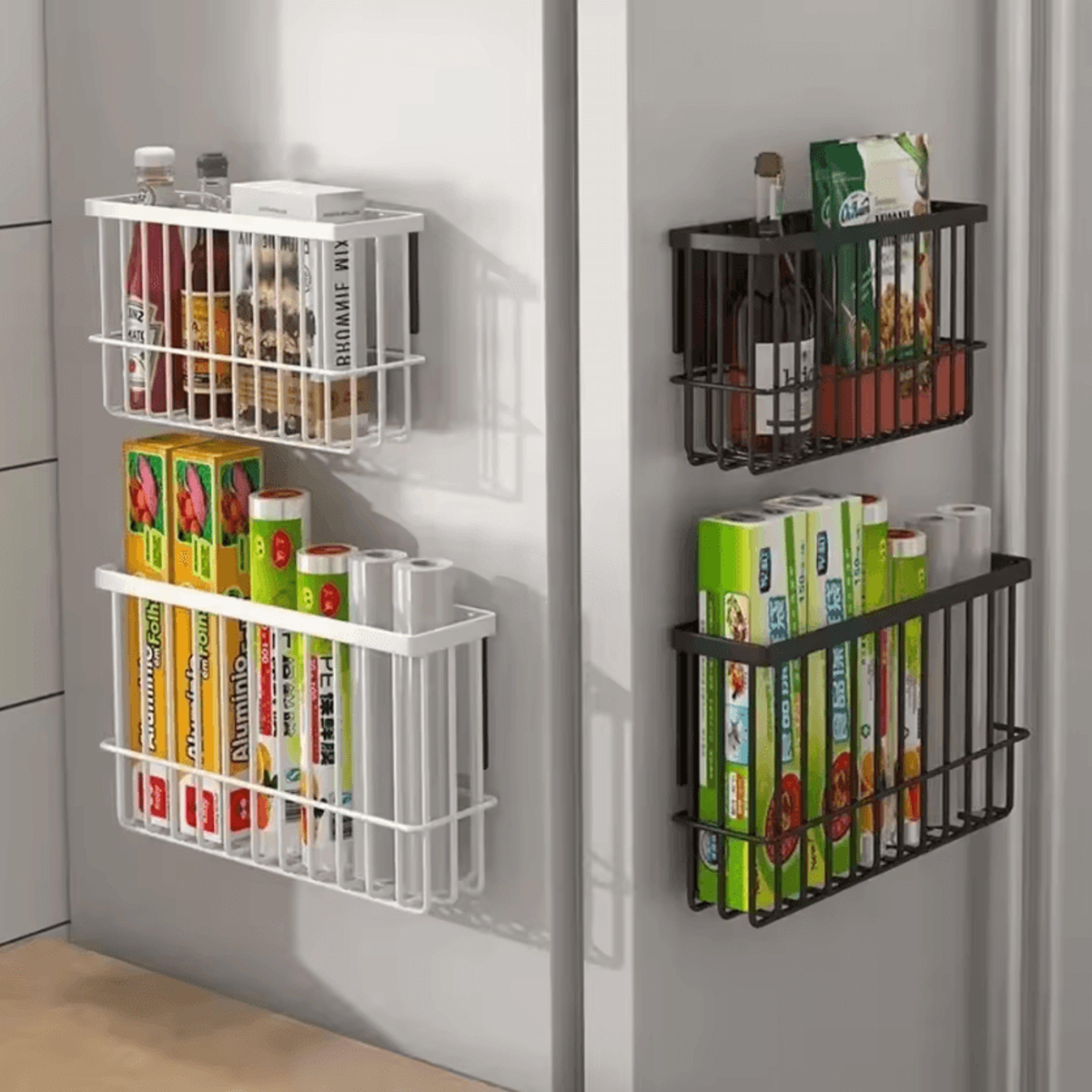 magnistore refrigerator magnetic storage shelf