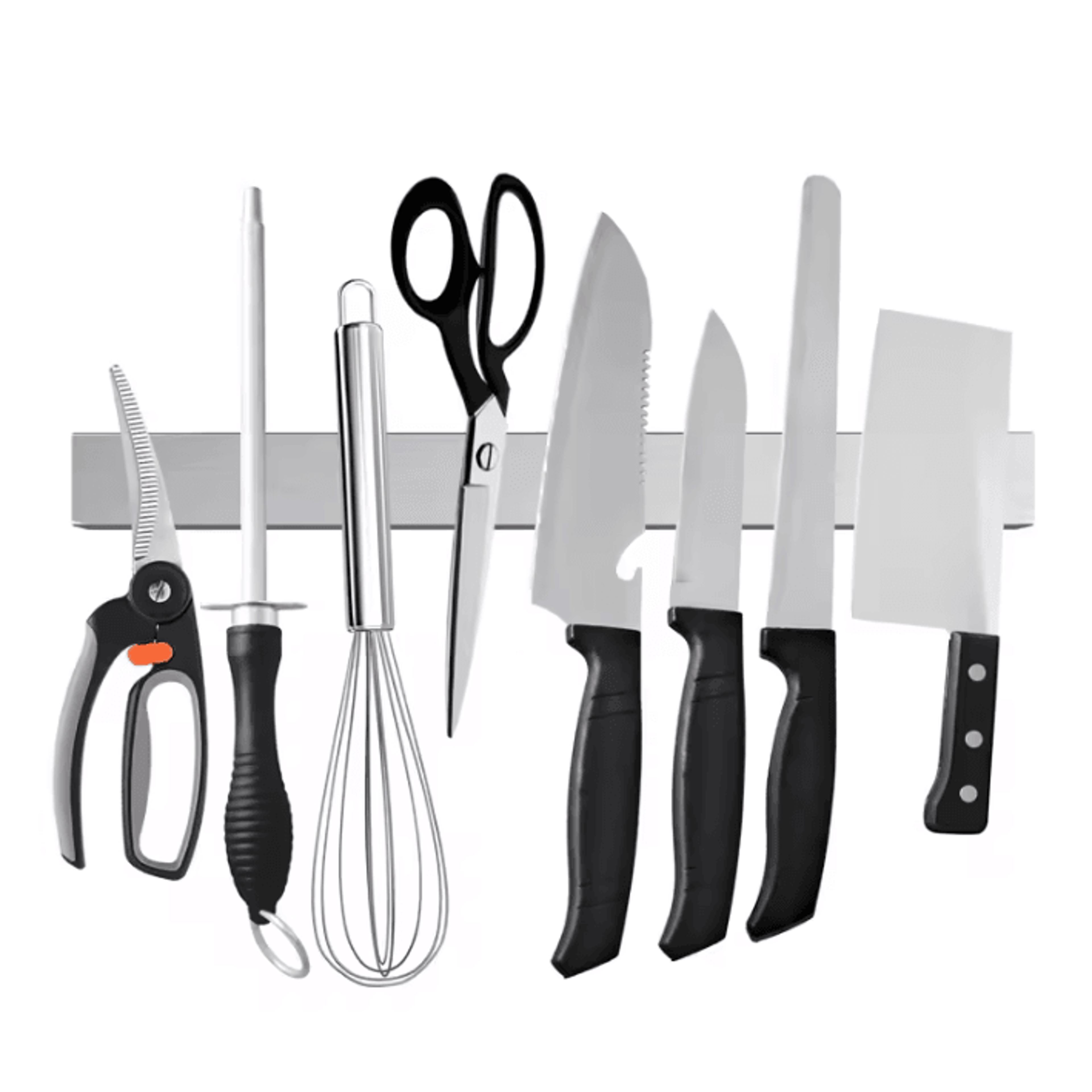 magnipro stainless steel magnetic knife strip