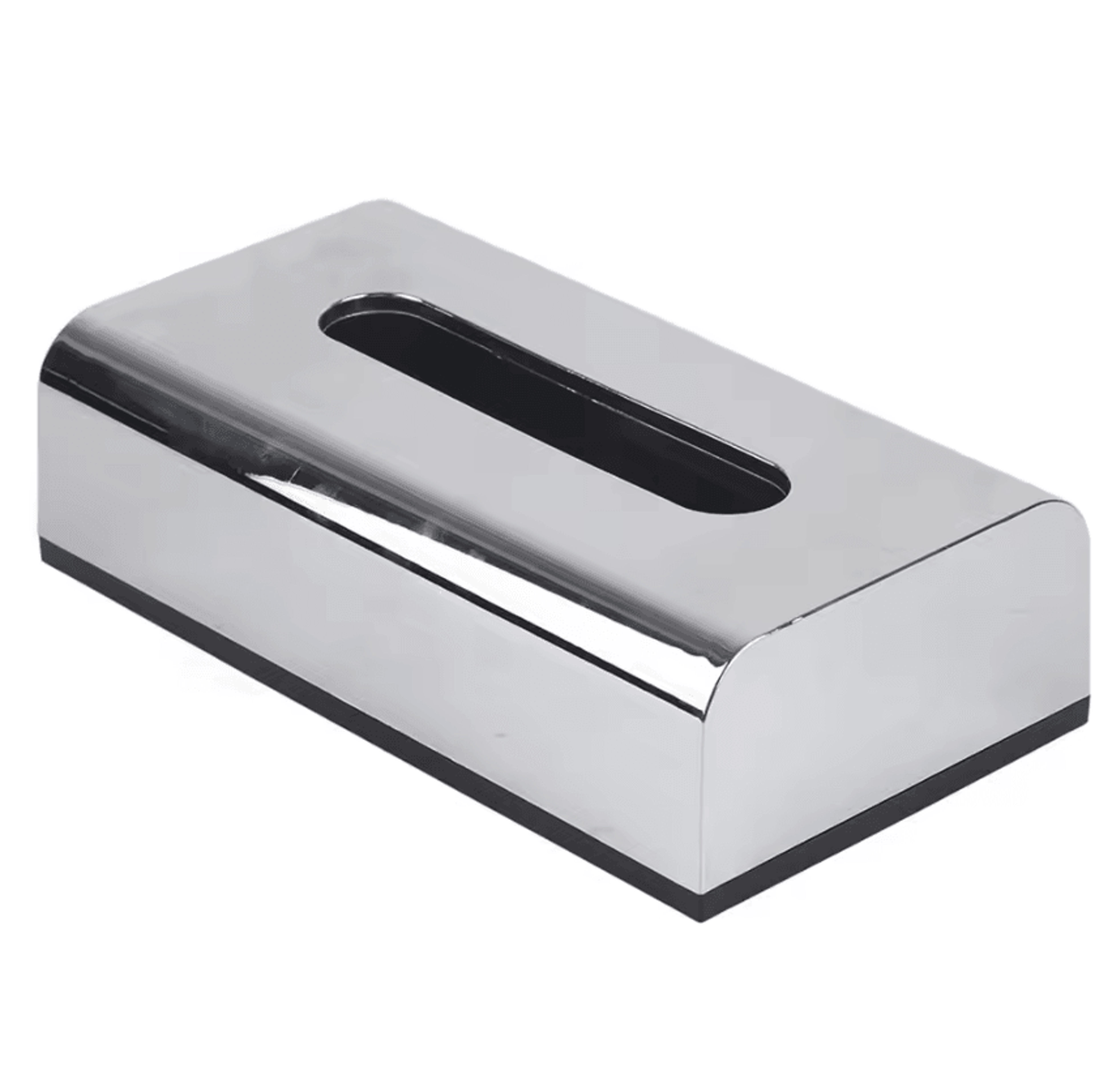 electroplated tissue box holder & napkin organizer
