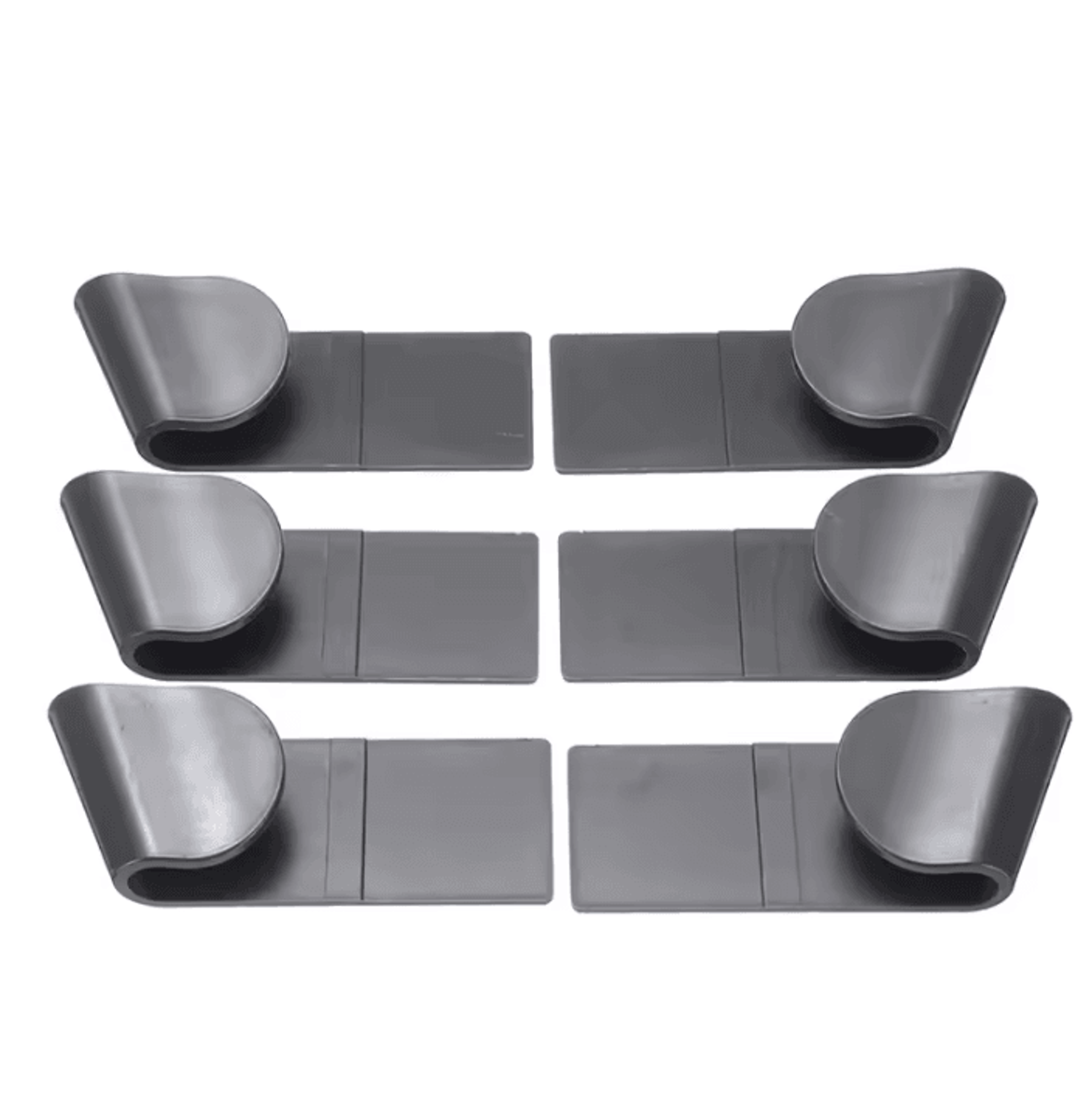 wall-mounted pot lid holder set