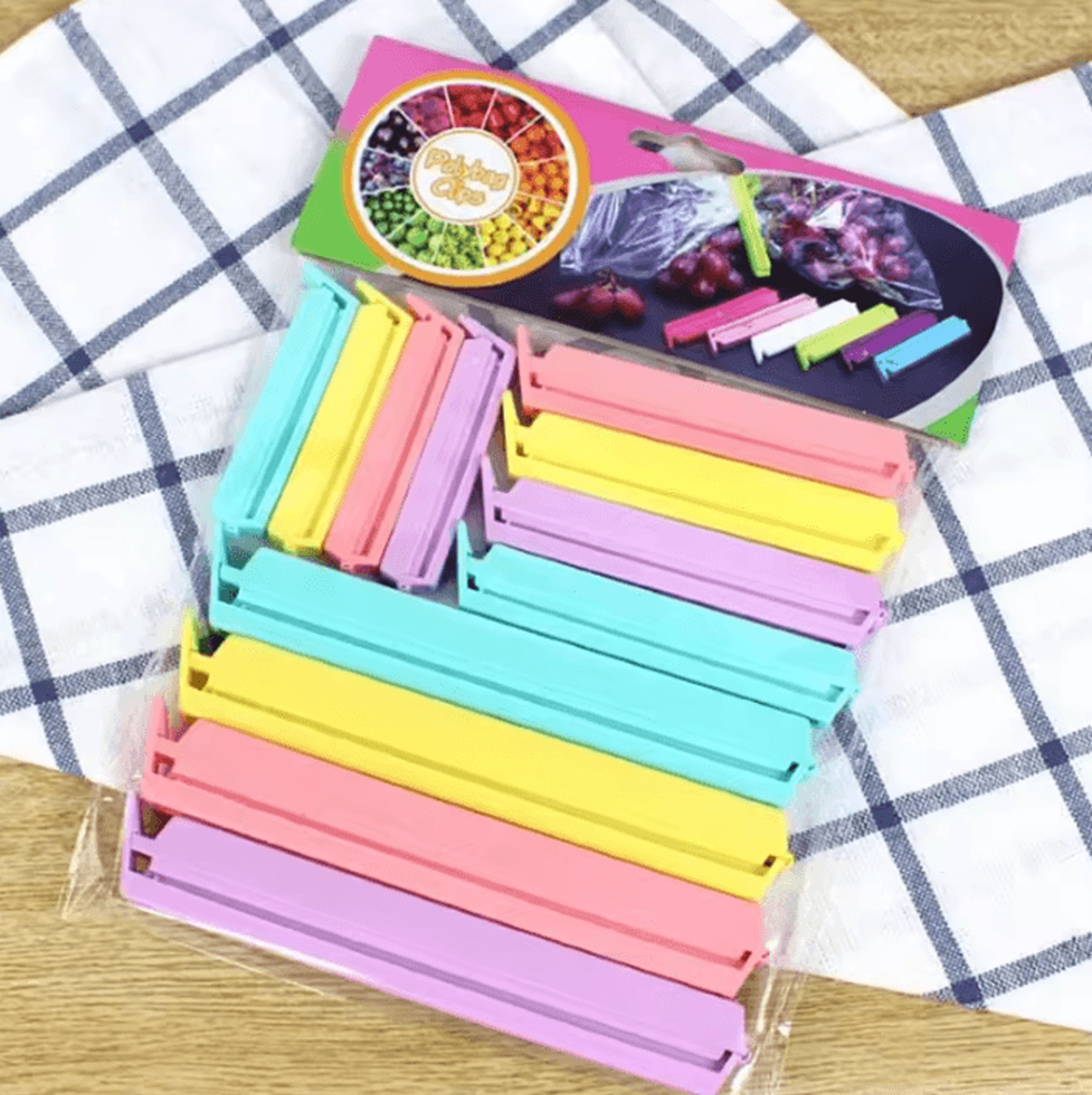 portable food bag sealing clip