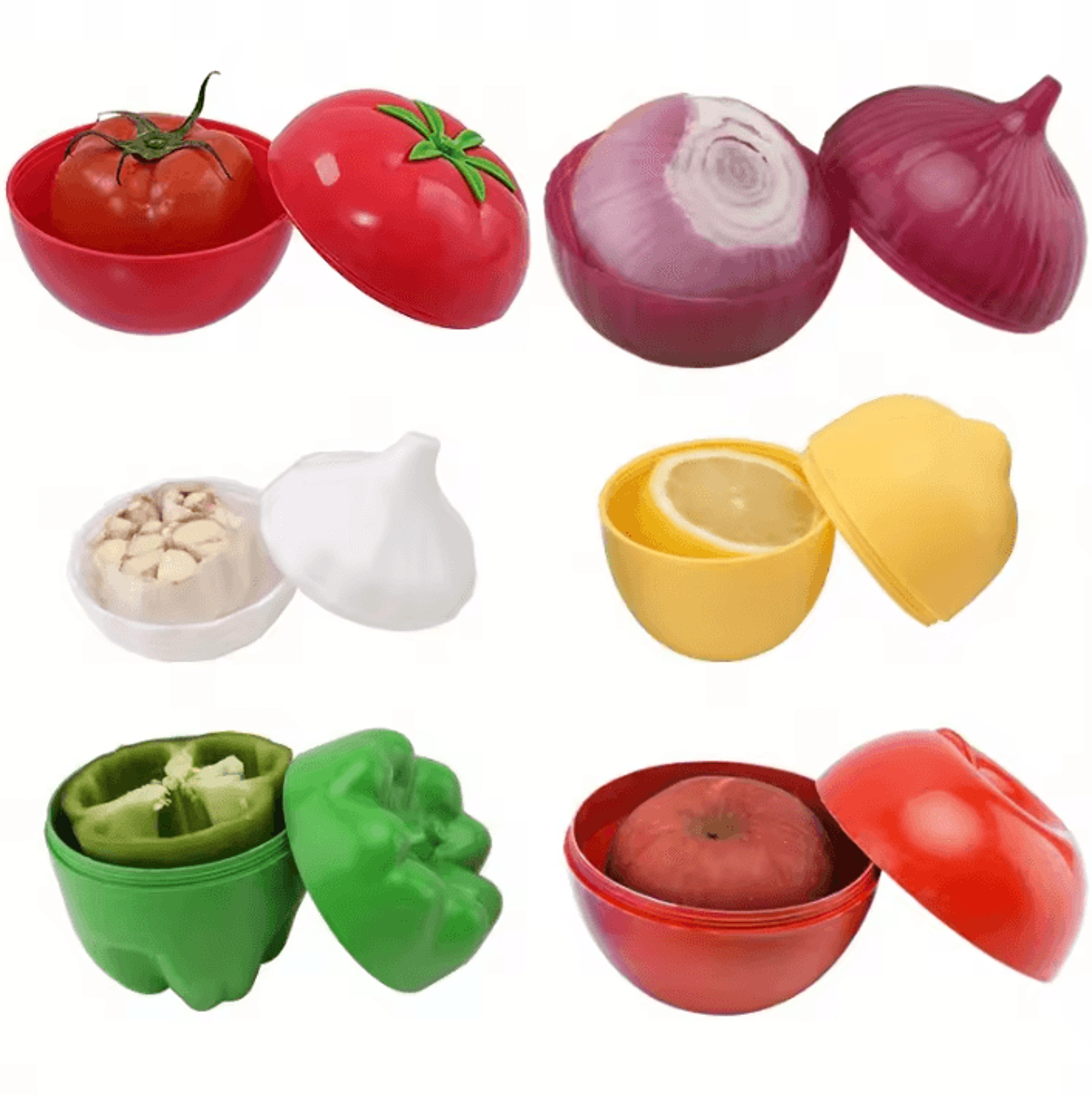 fresh-keeping food storage containers for fruits, vegetables & kitchen organization