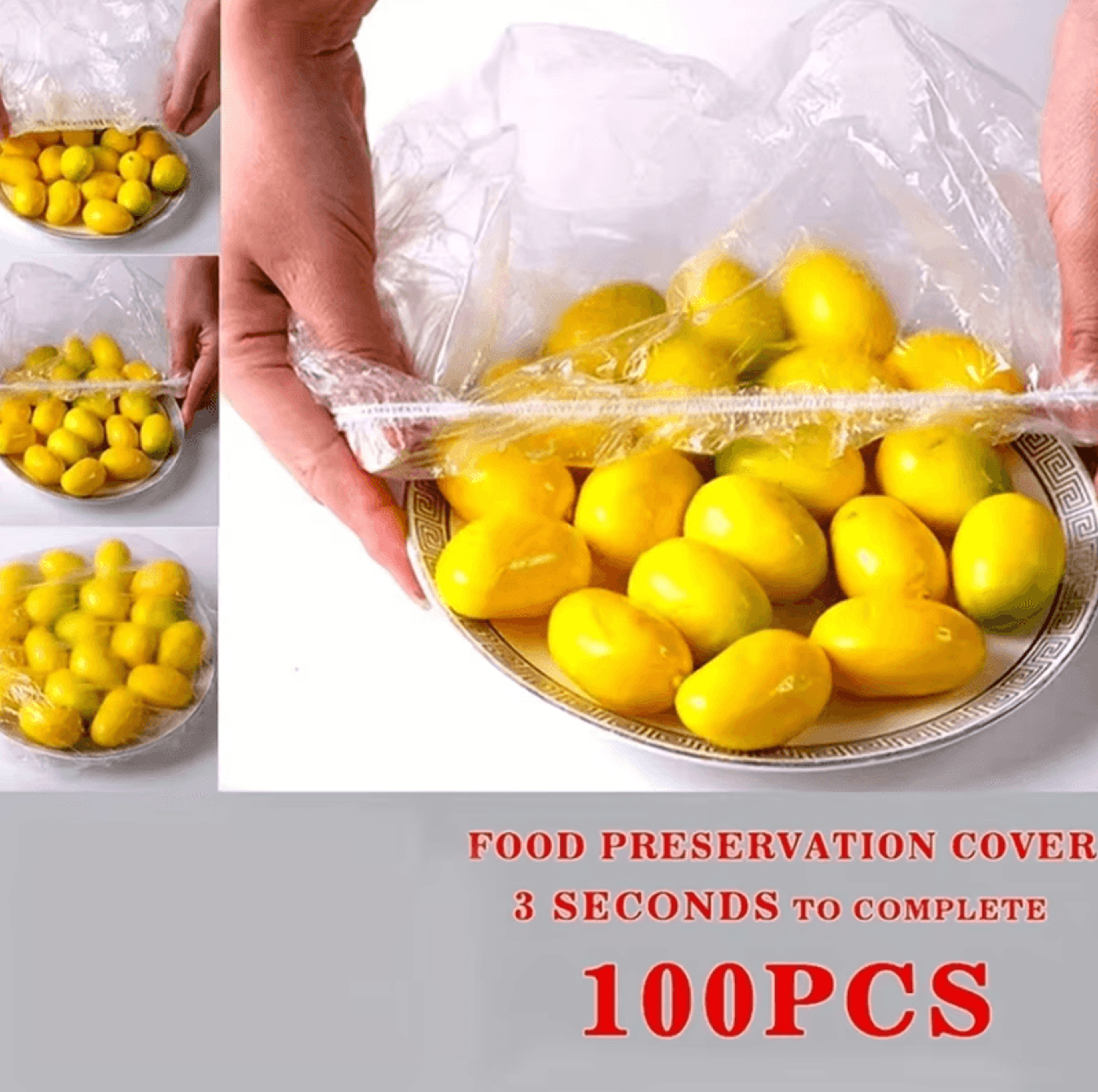 reusable elastic food covers for bowls & plate