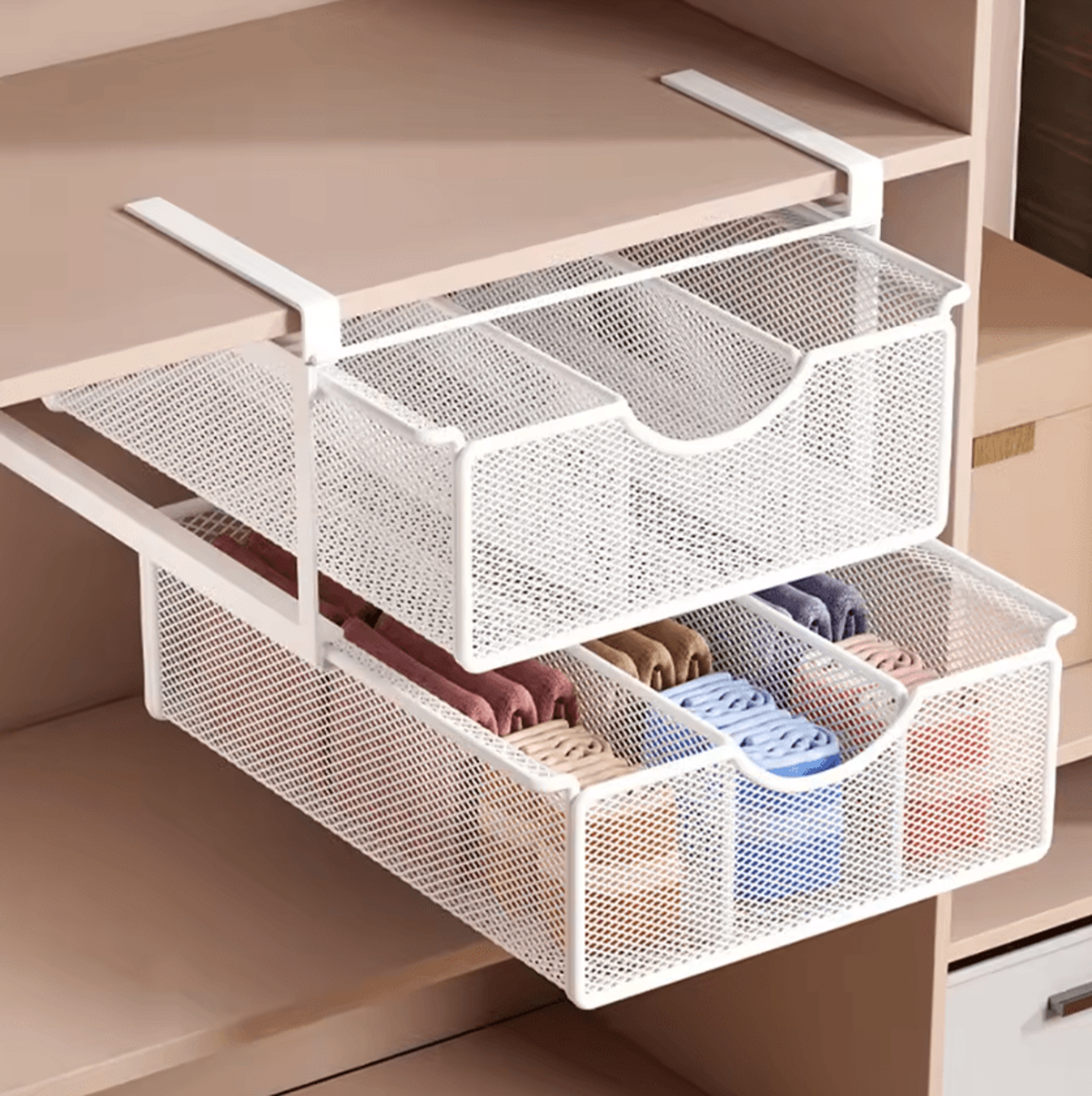 slideease under shelf storage basket