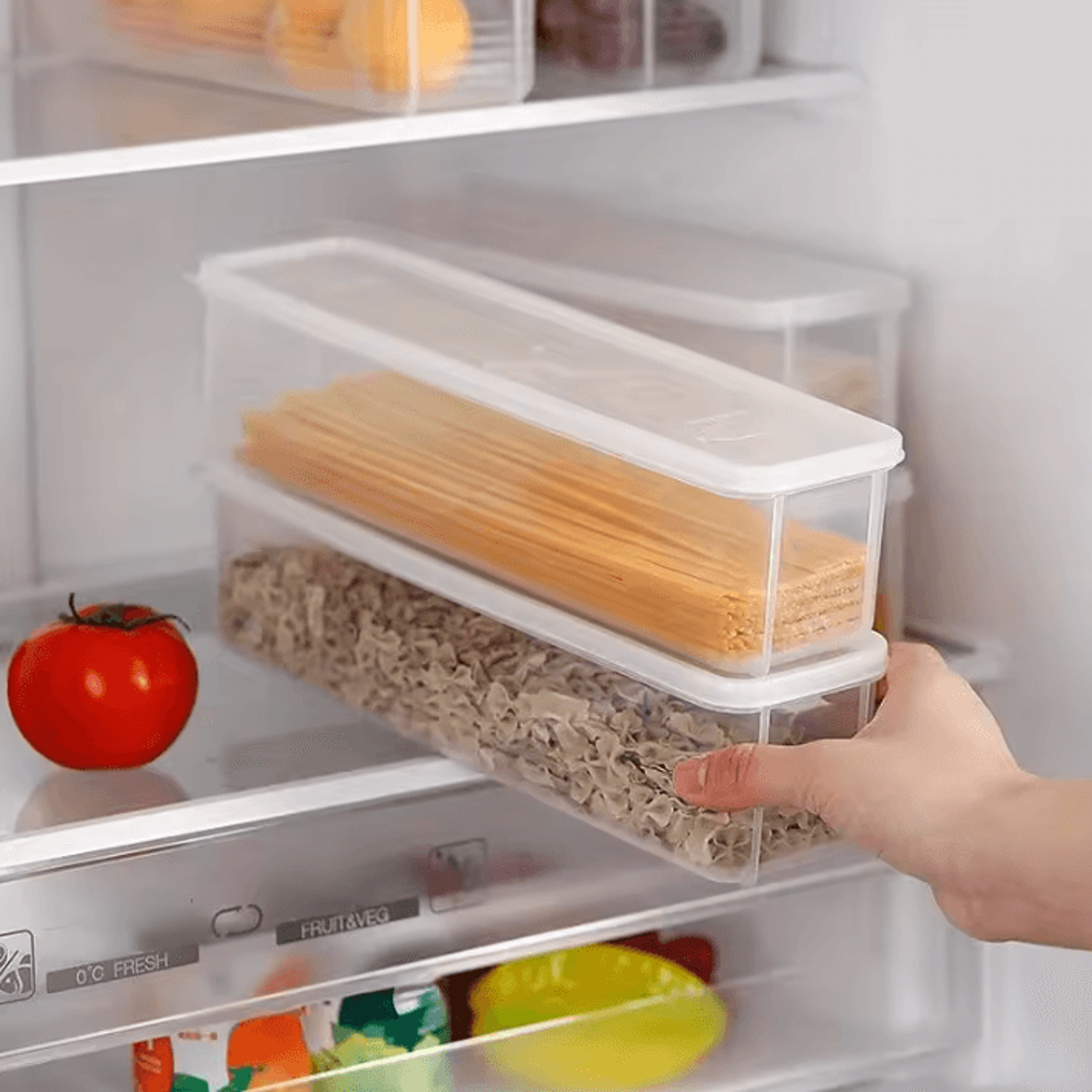 freshlock spaghetti & dry food storage container