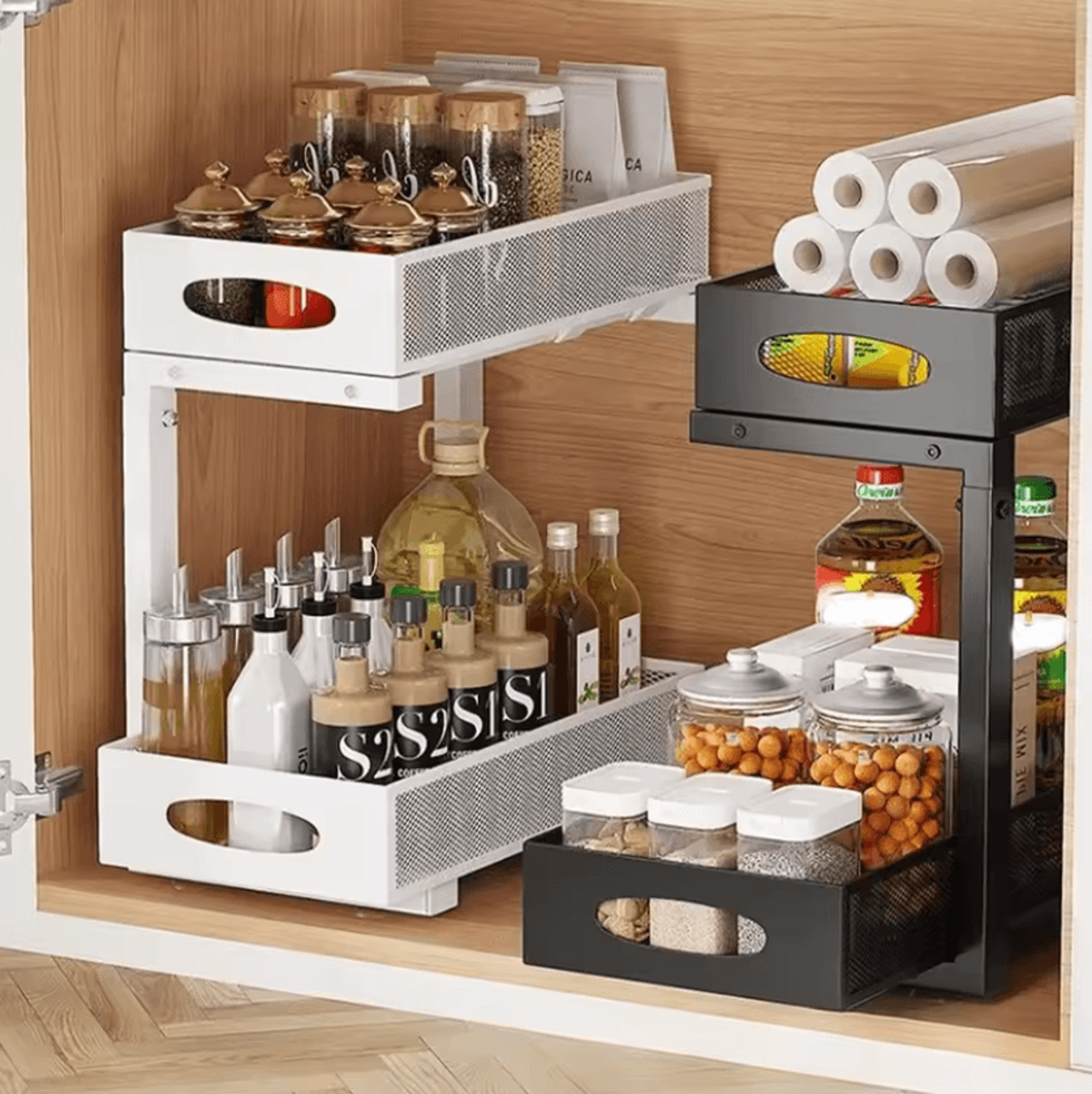 slidestore 2-tier under sink organizer