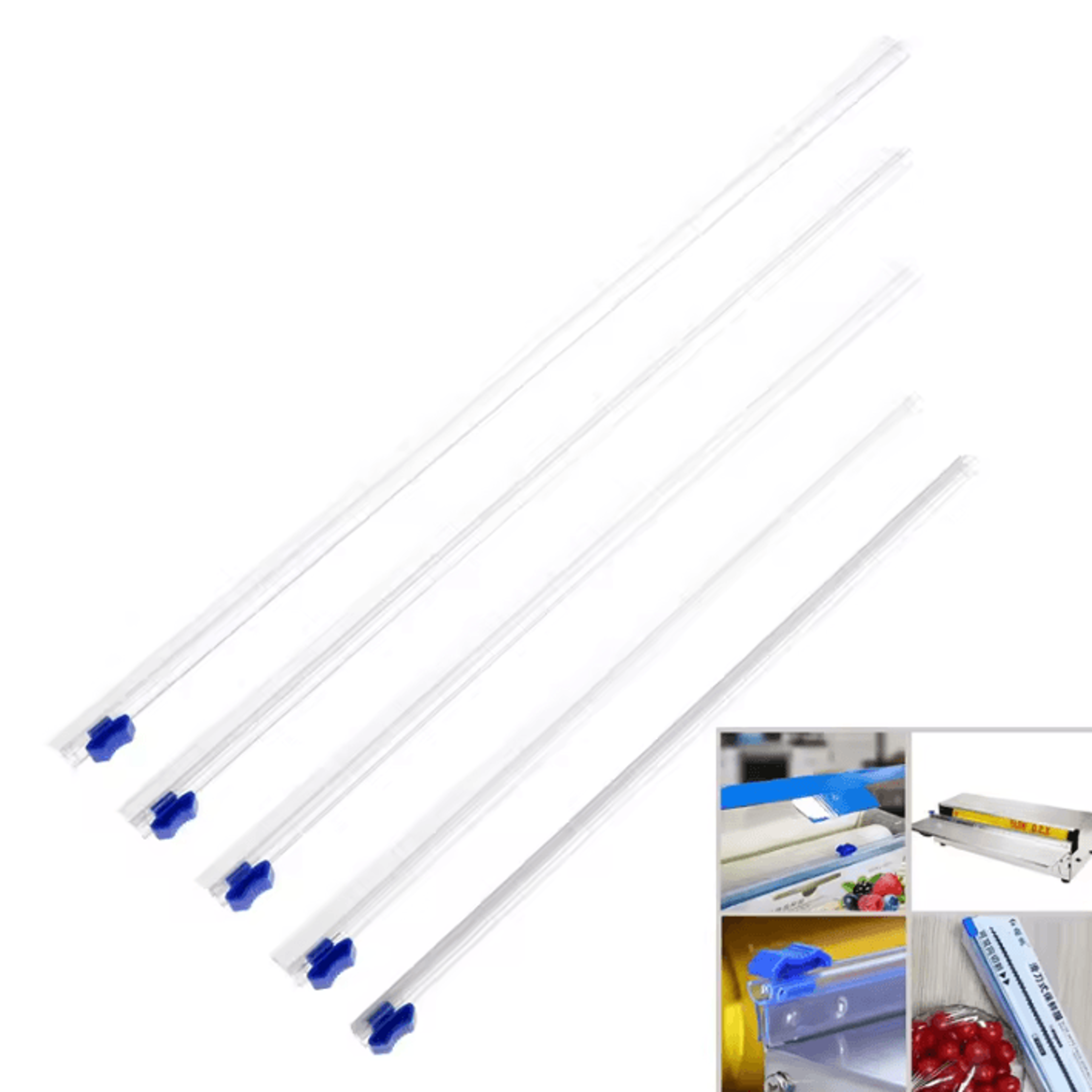 wrapease film & foil dispenser with cutter