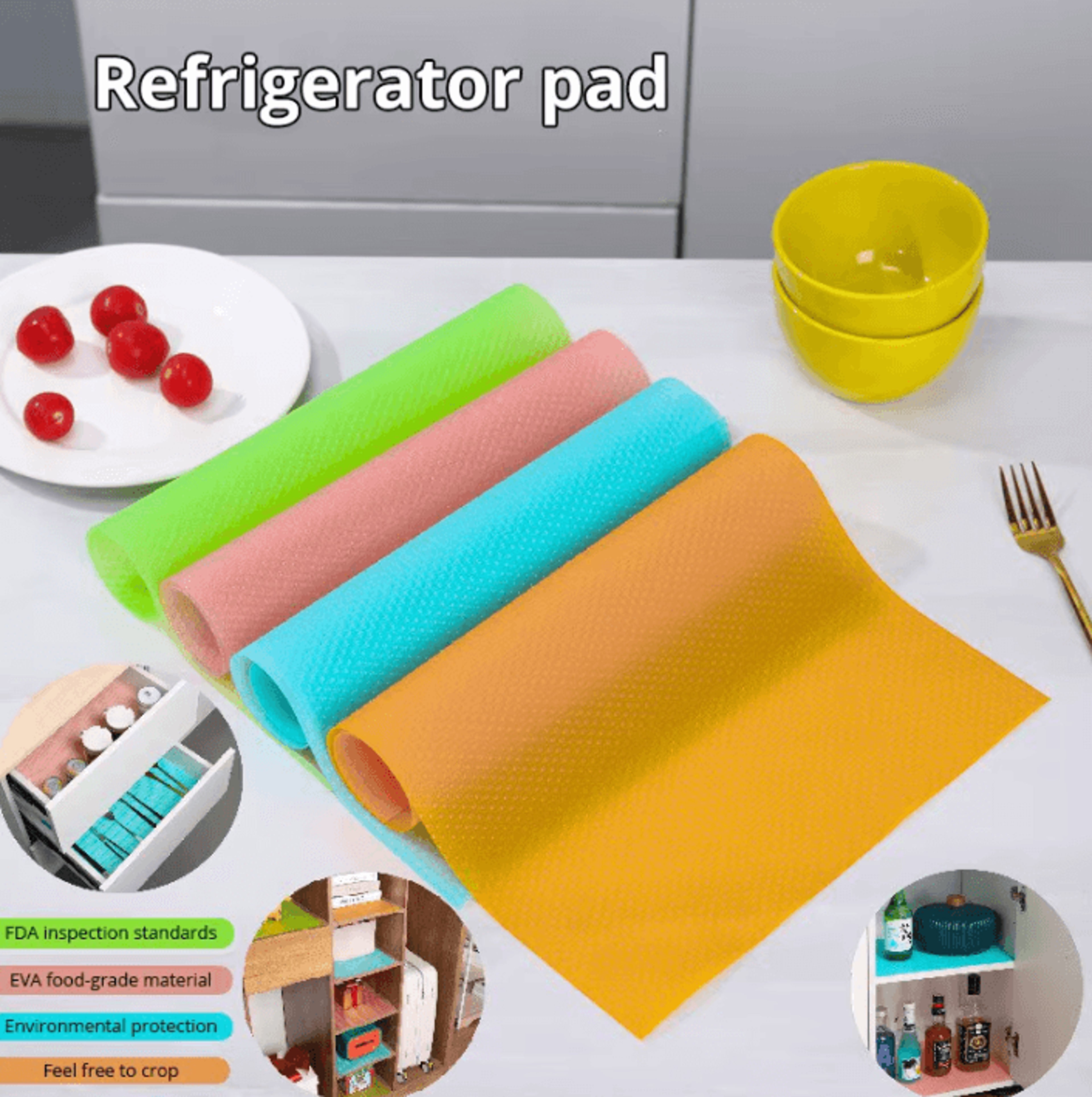flexguard multi-purpose refrigerator & cabinet liner set
