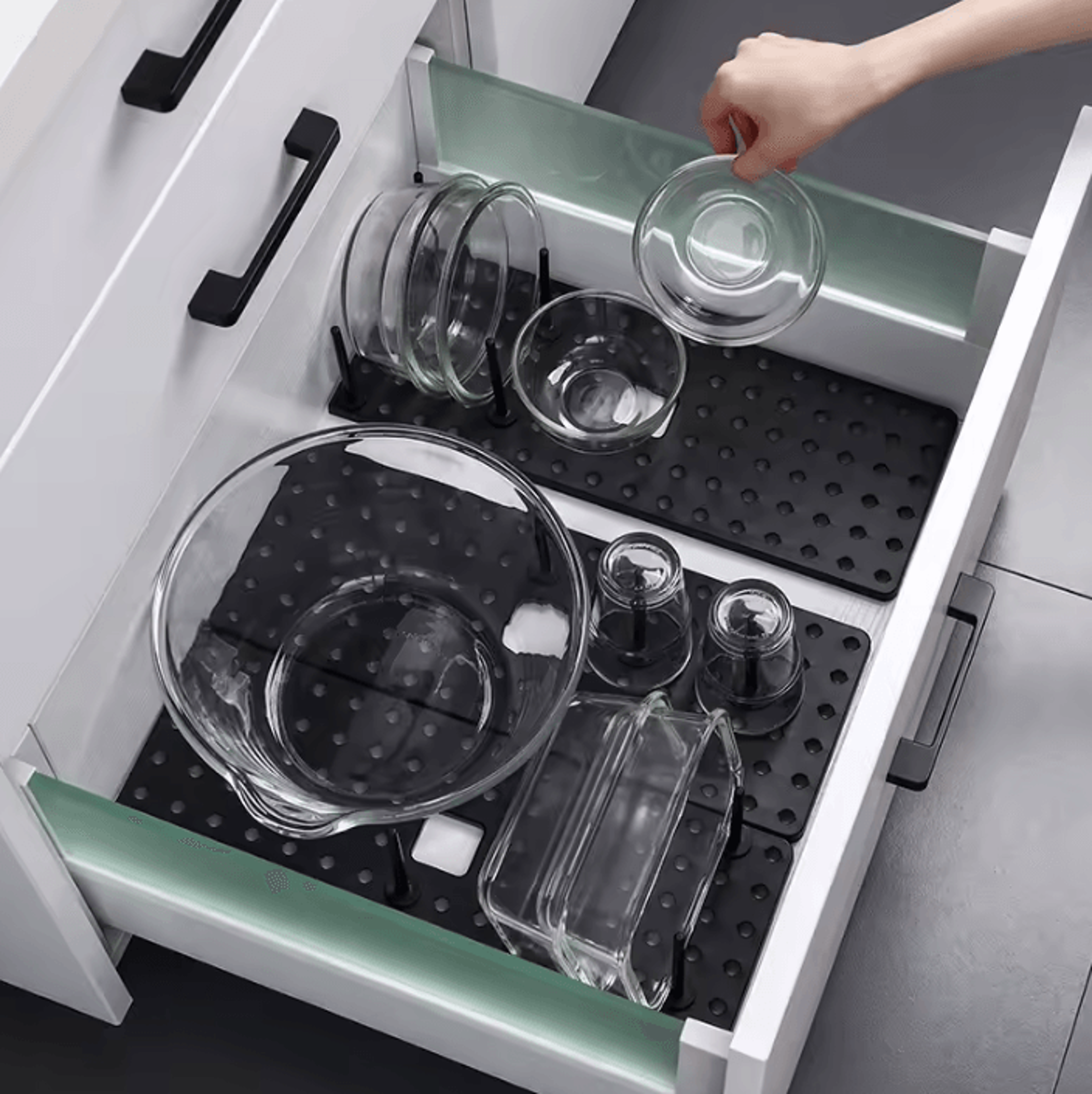 flexdrain adjustable sink drying rack