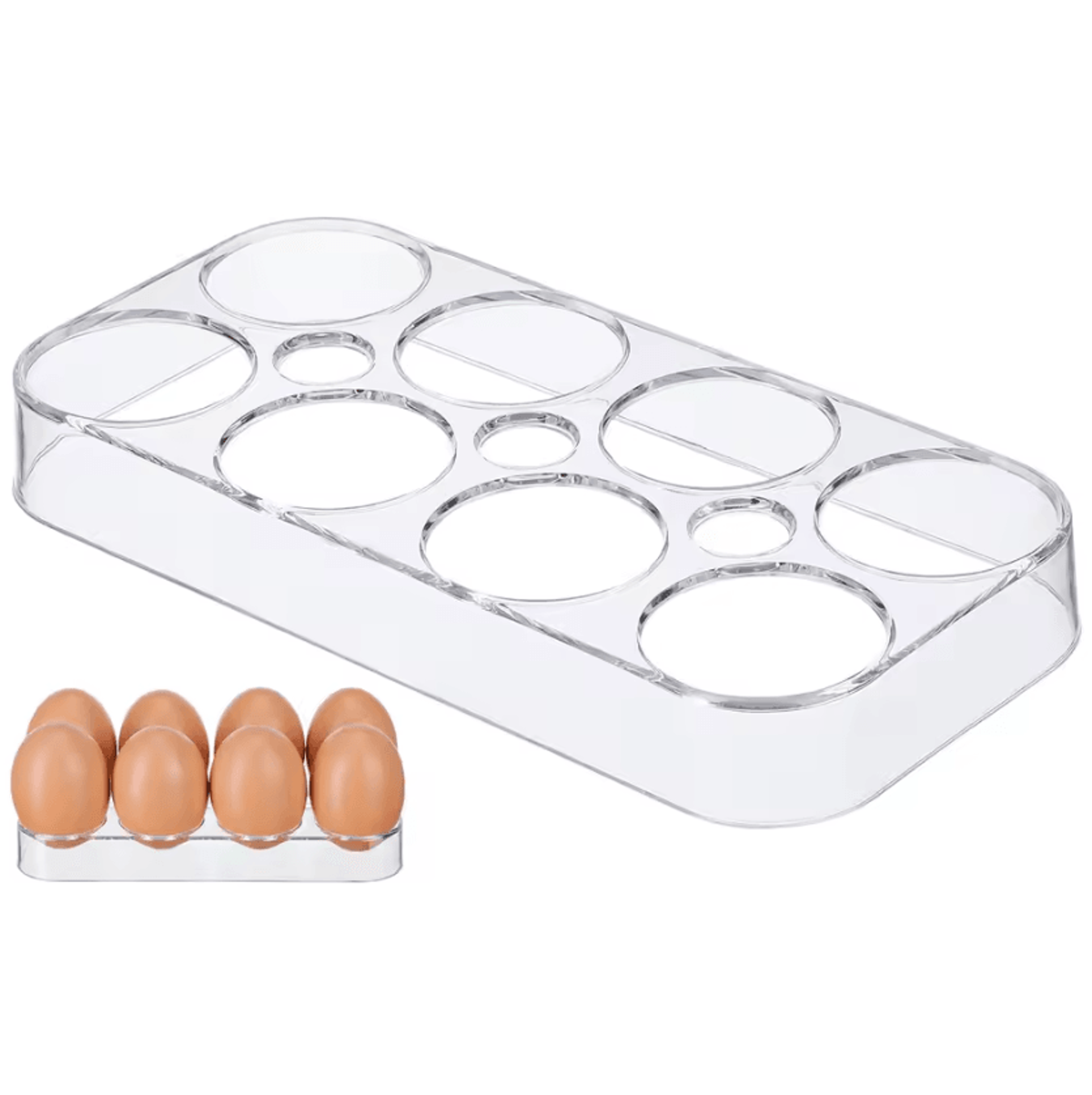 freshkeep refrigerator egg storage box with lid