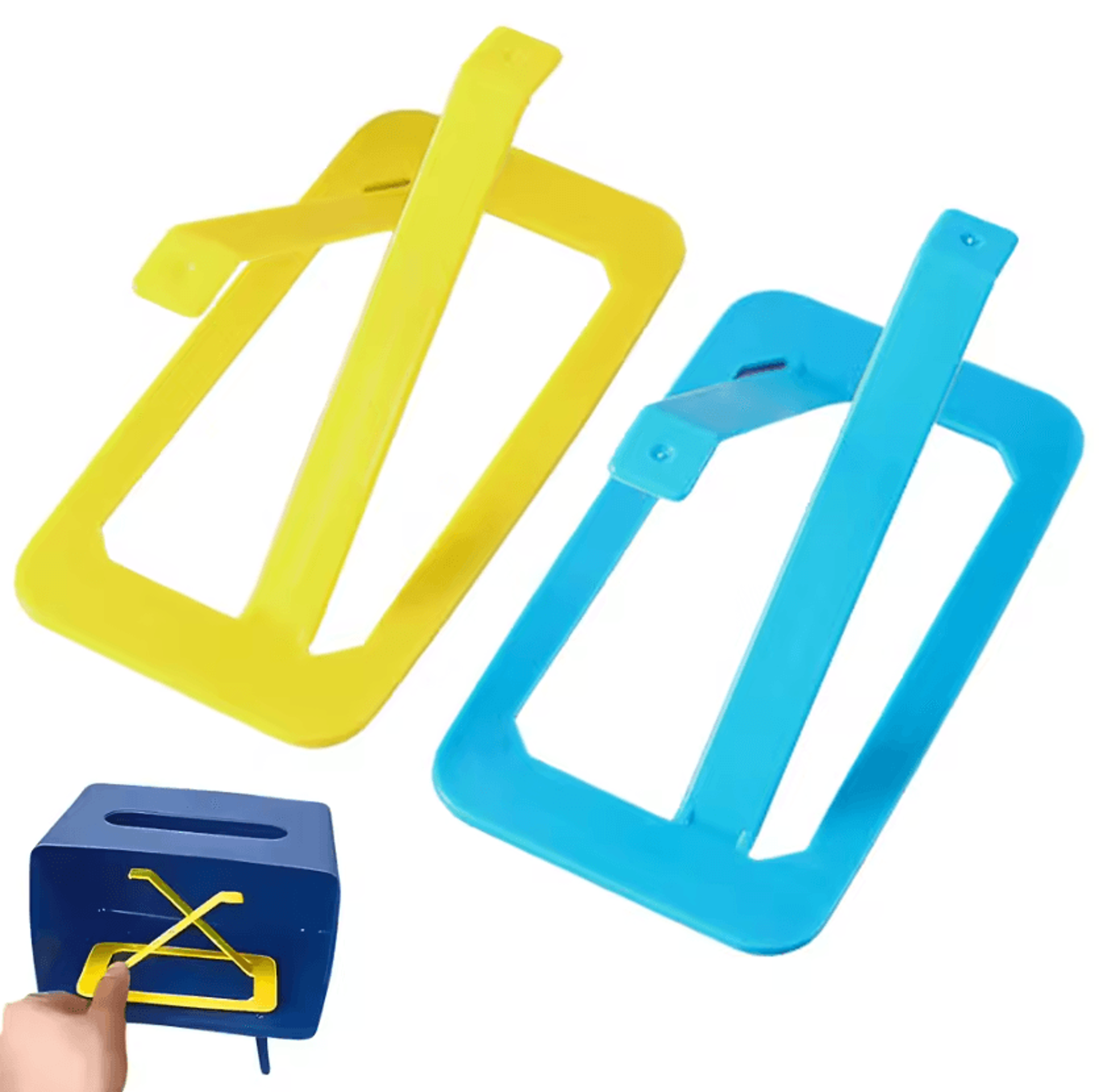 automatic tissue box spring support holders – 2pcs tissue lift brackets