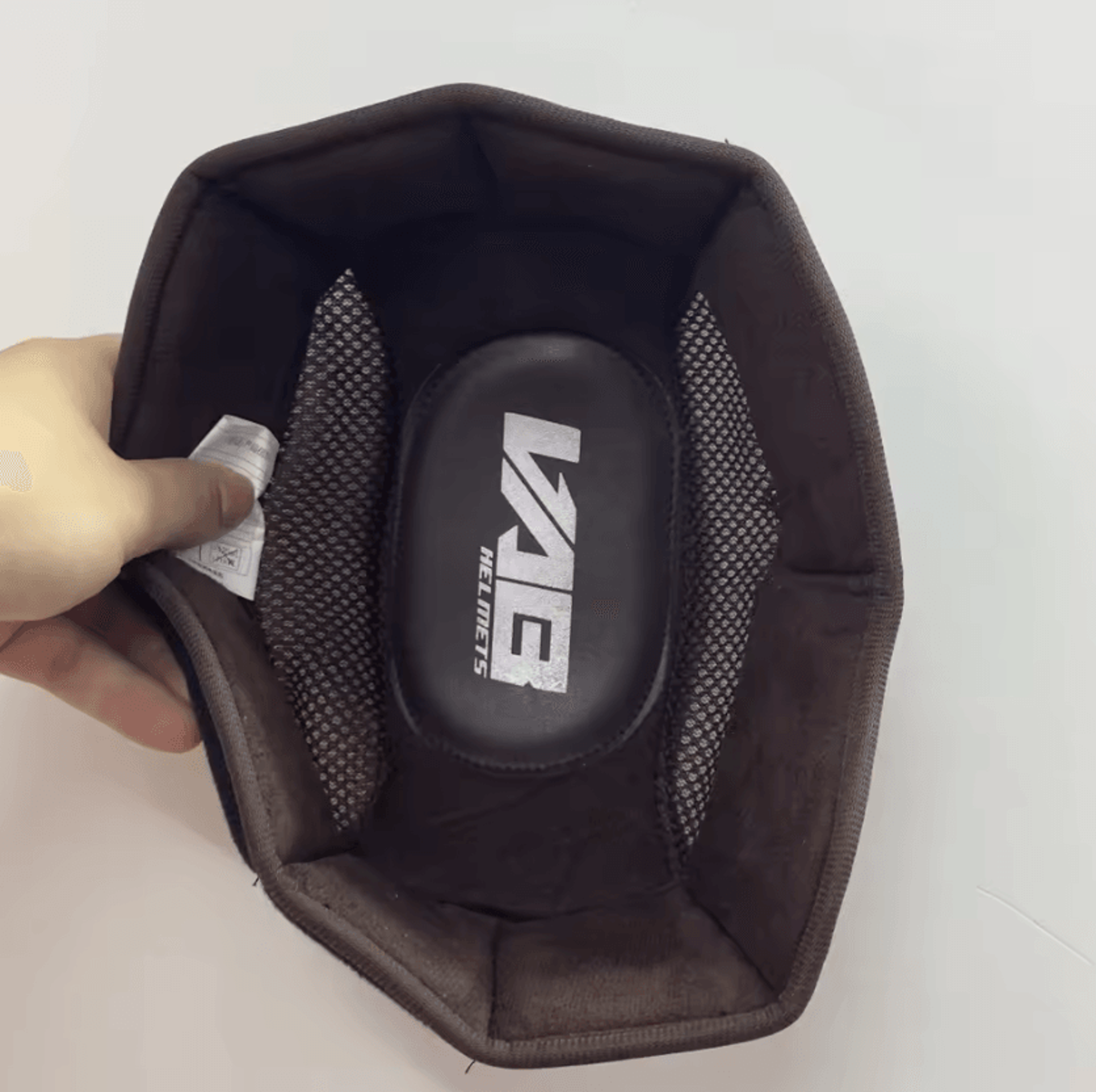 washable bicycle helmet liner pad for comfort & sweat protection