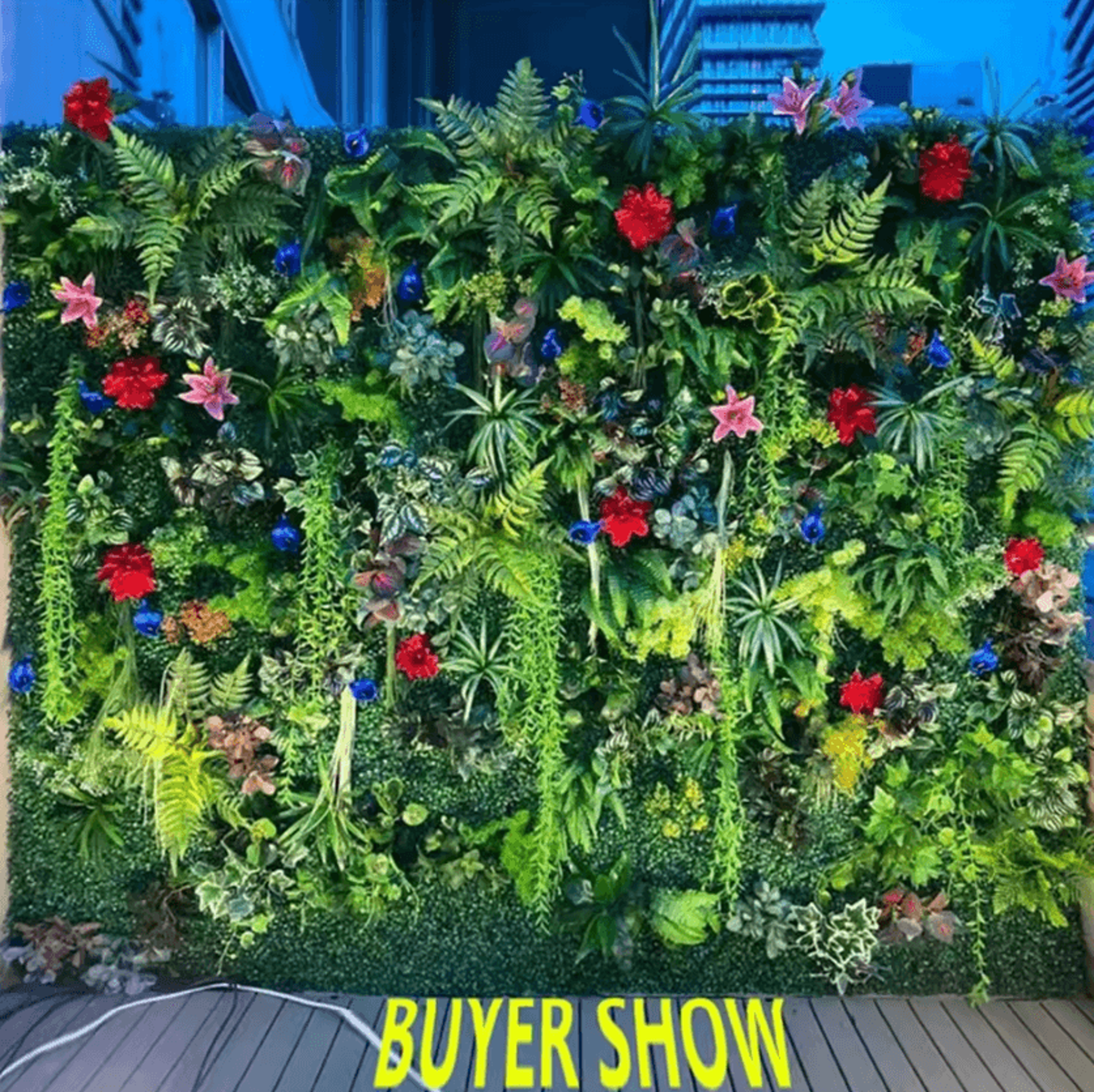 premium artificial plant wall grass wall panel for indoor & outdoor decor