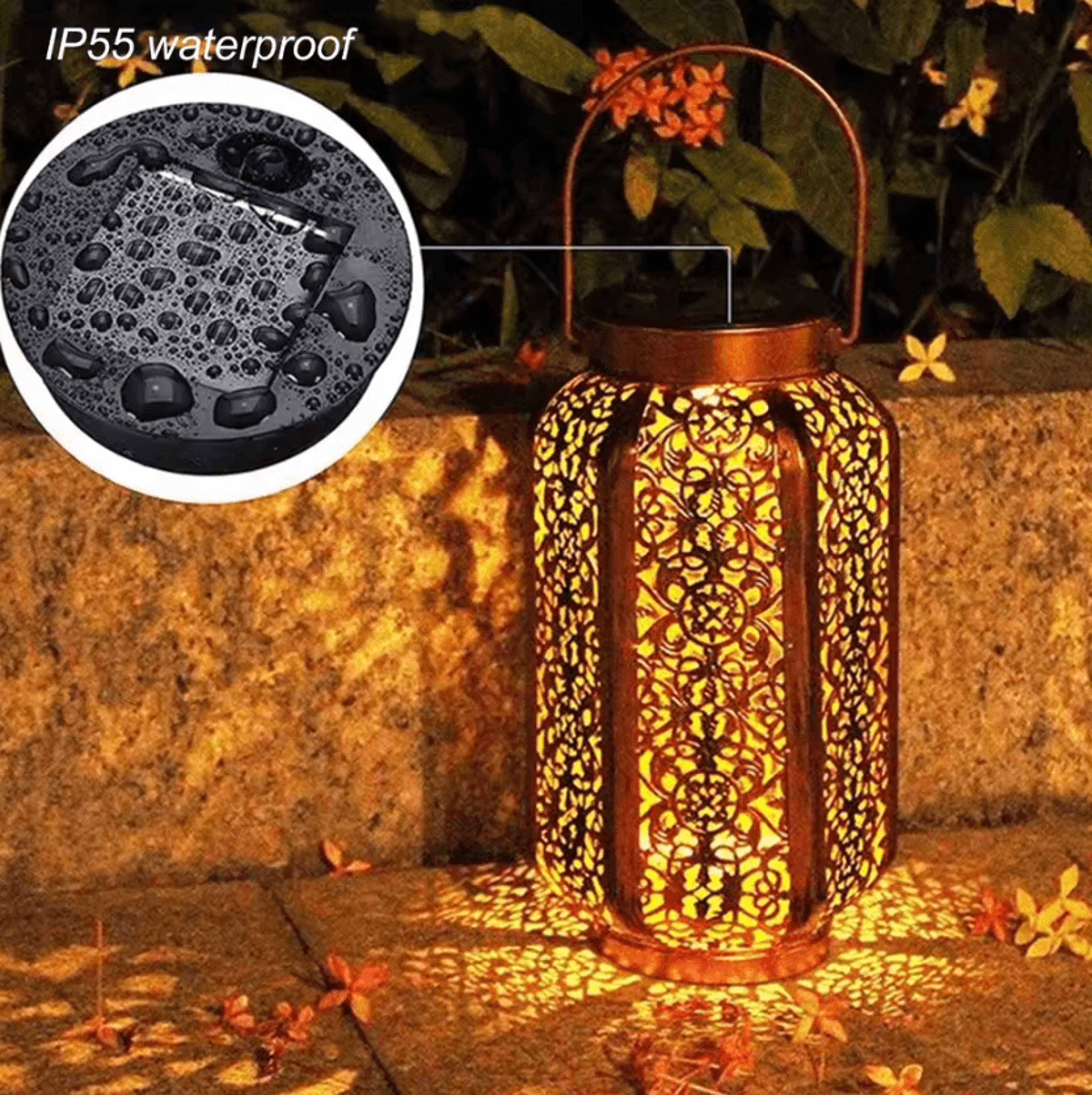 30-led solar lantern replacement top waterproof solar light replacement lid