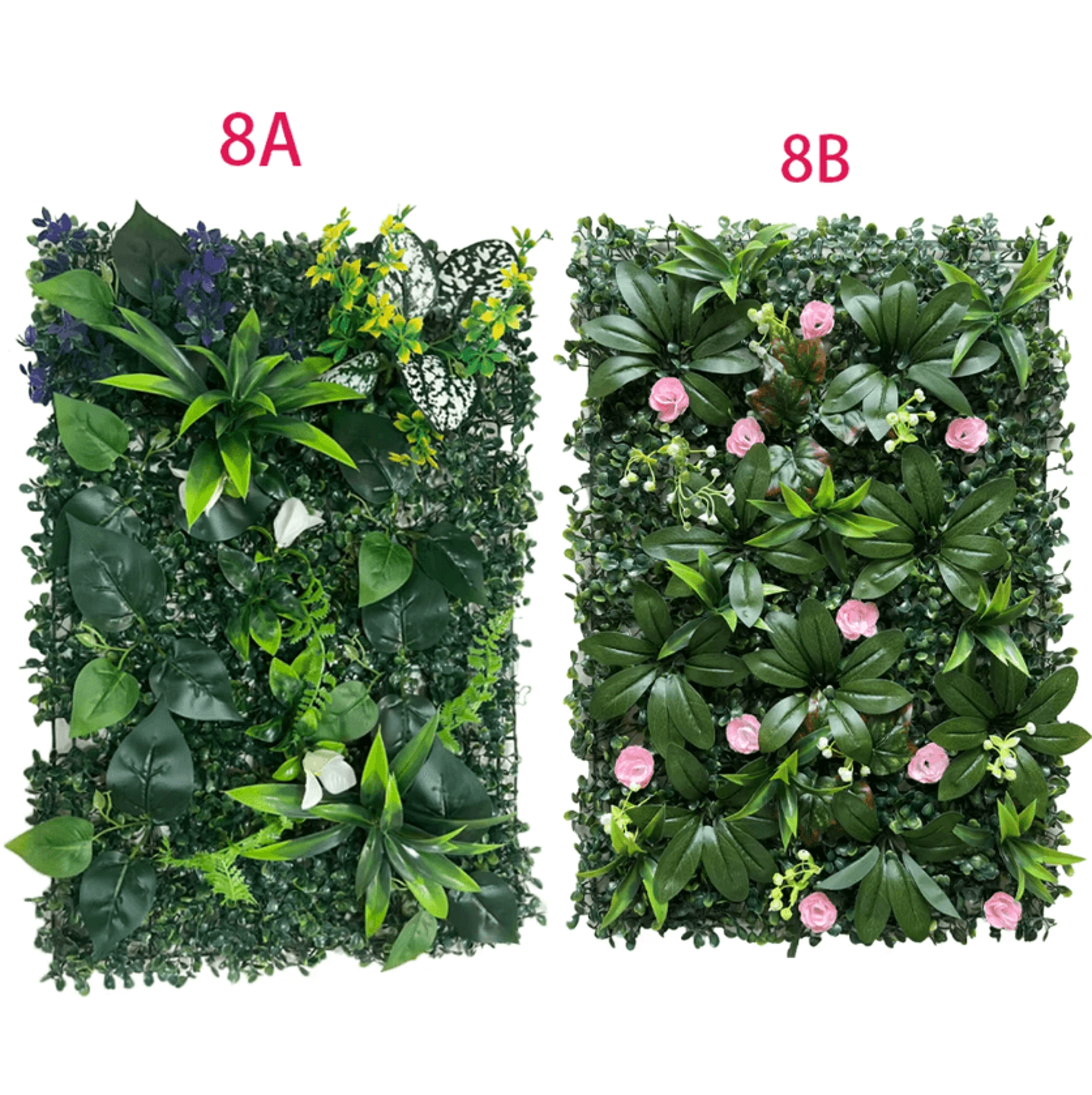 artificial green plant wall panels for indoor and outdoor decor