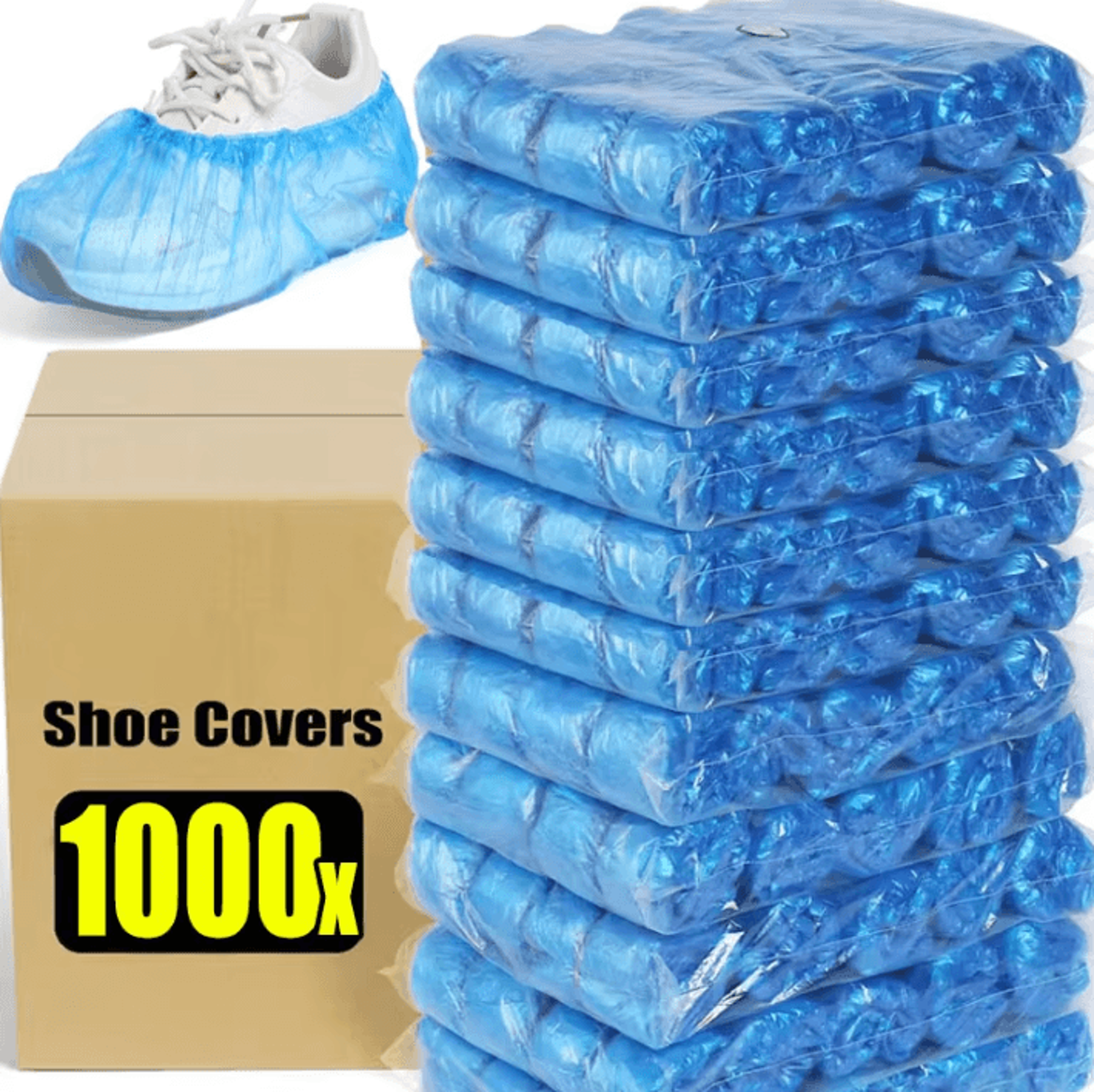 disposable waterproof shoe covers non slip pe overshoes