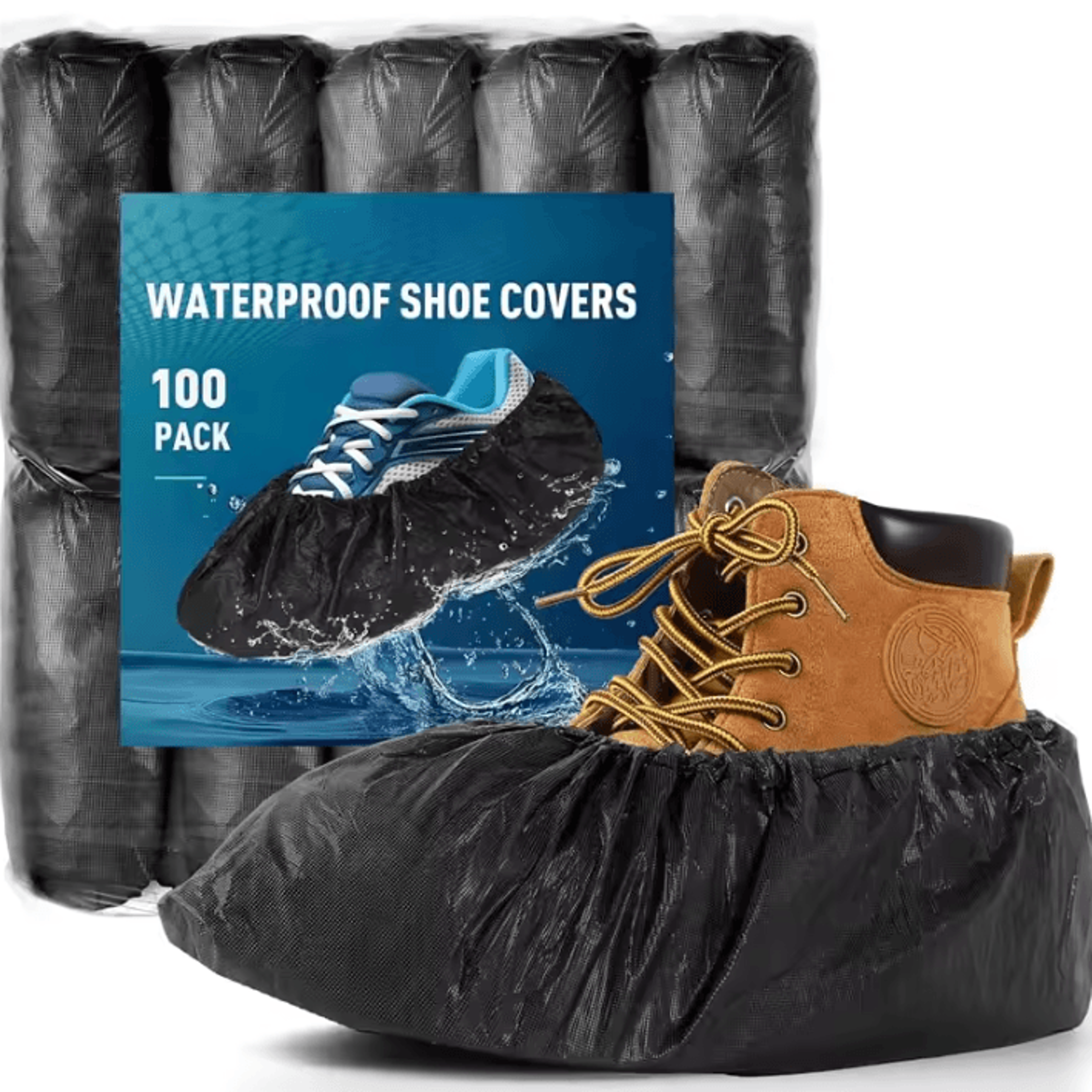 disposable non slip boot and shoe covers for indoor protection