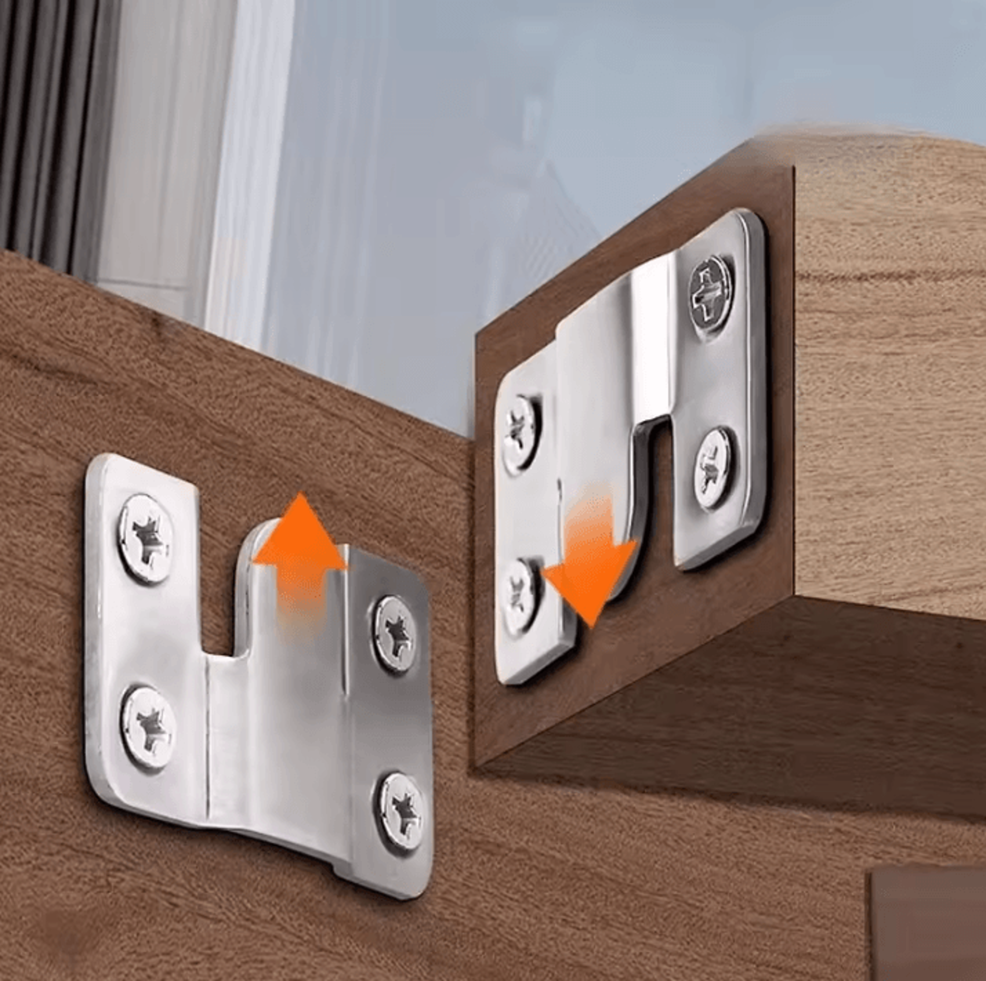 stainless steel flush mount picture frame hooks heavy duty wall hanging brackets