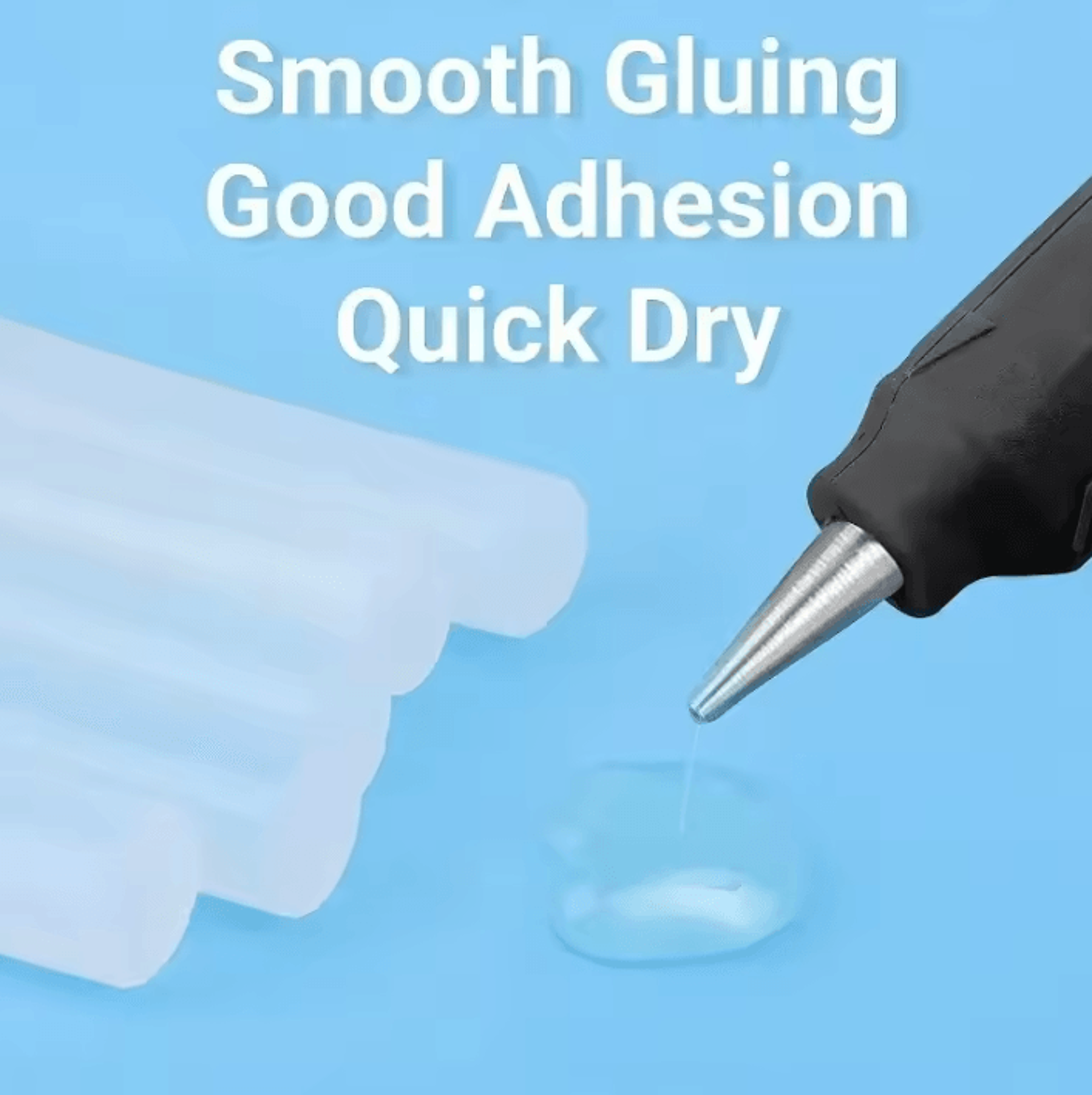 heavy duty hot melt glue sticks for glue gun 7mm & 11mm clear craft adhesive