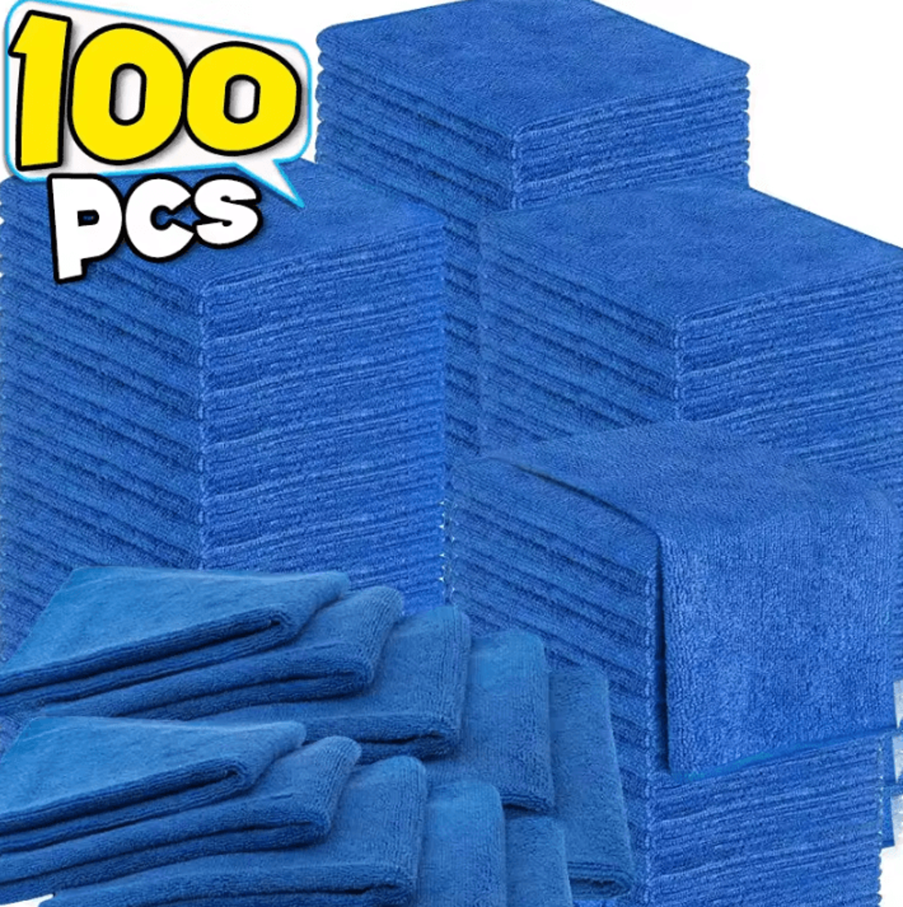 premium microfiber car wash towel lint free drying cloth for auto detailing and household cleaning