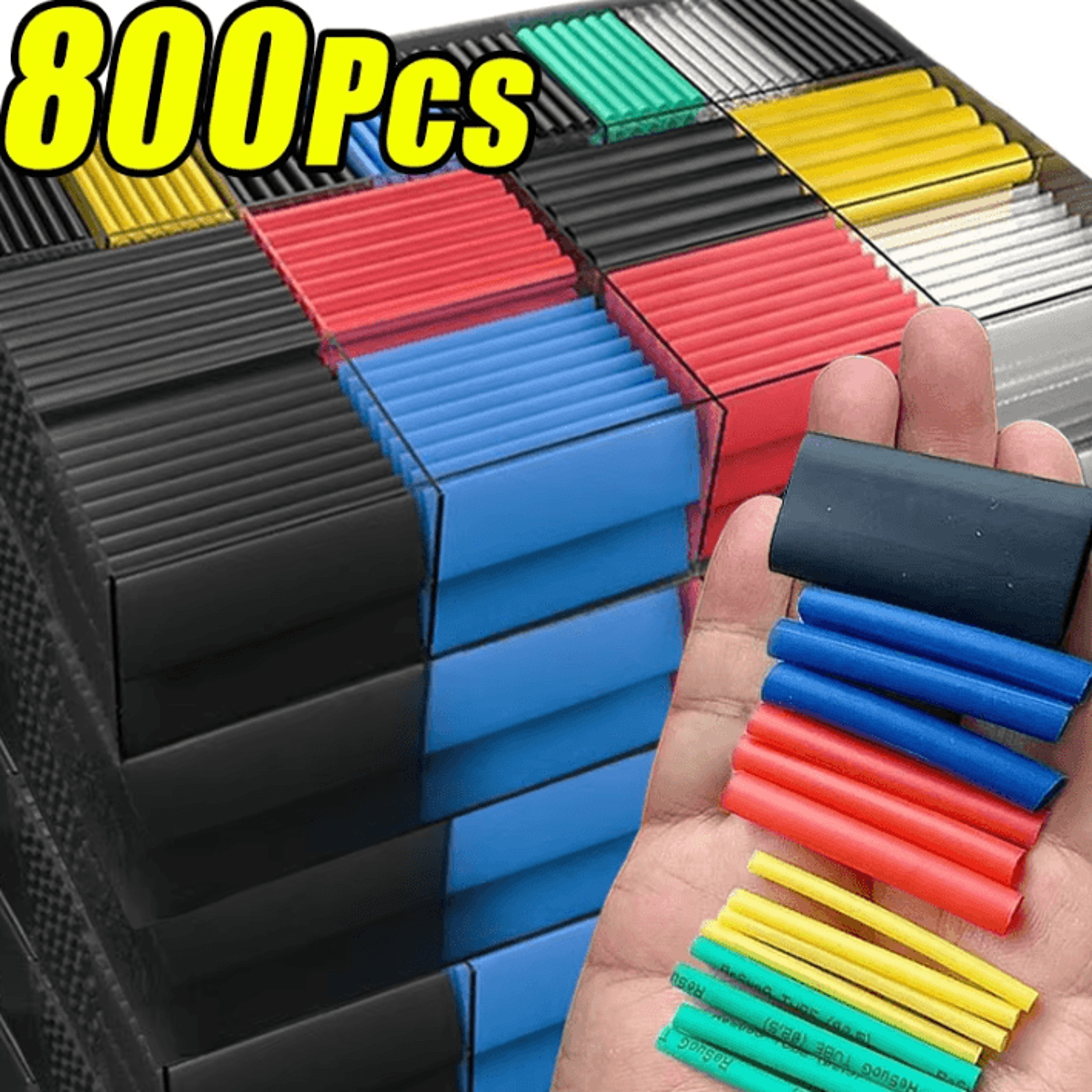 heat shrink tubing kit electrical wire insulation sleeves for cable repair and connection protection