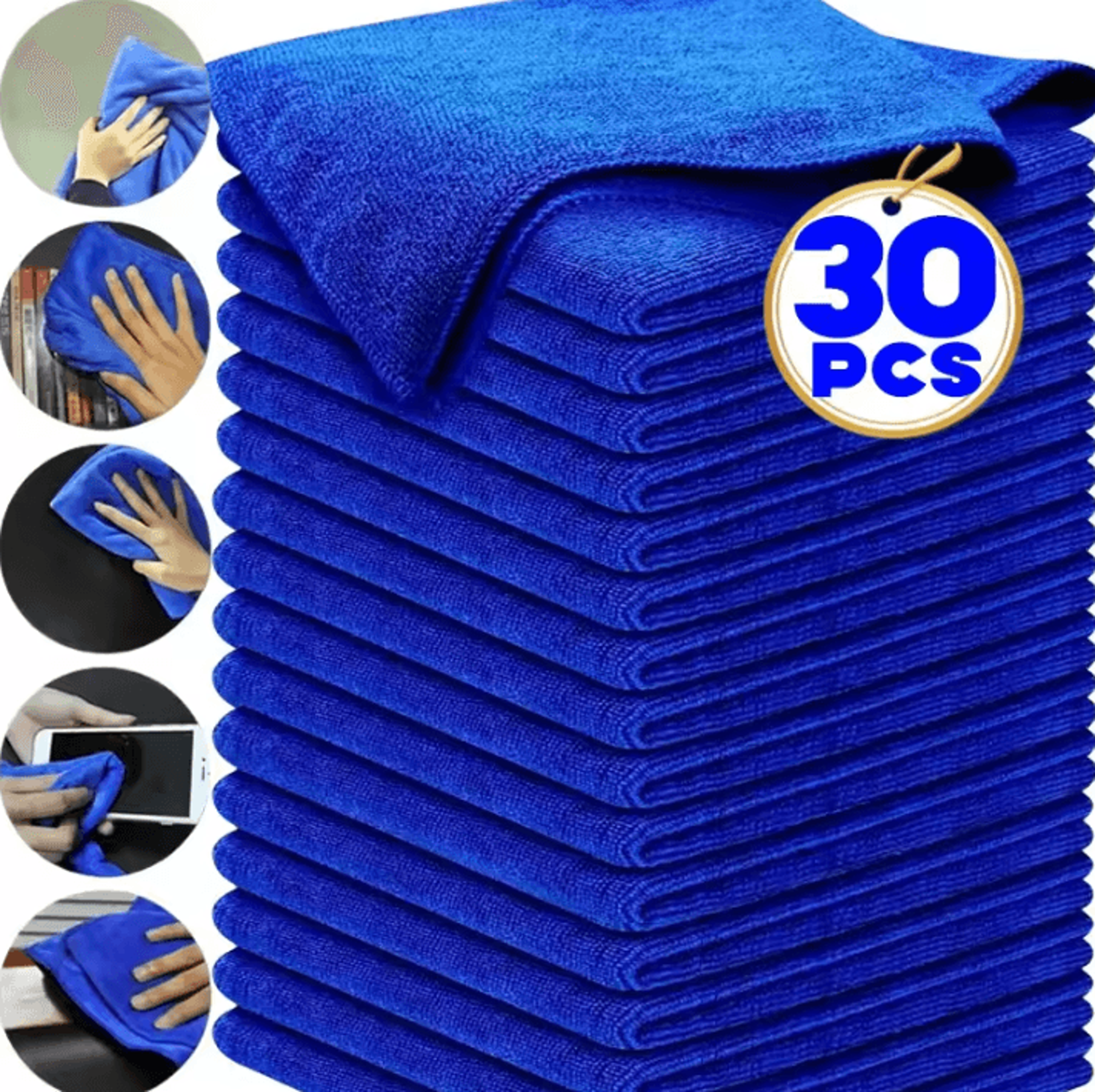 premium microfiber car wash towel super absorbent drying cloth for auto detailing and household cleaning