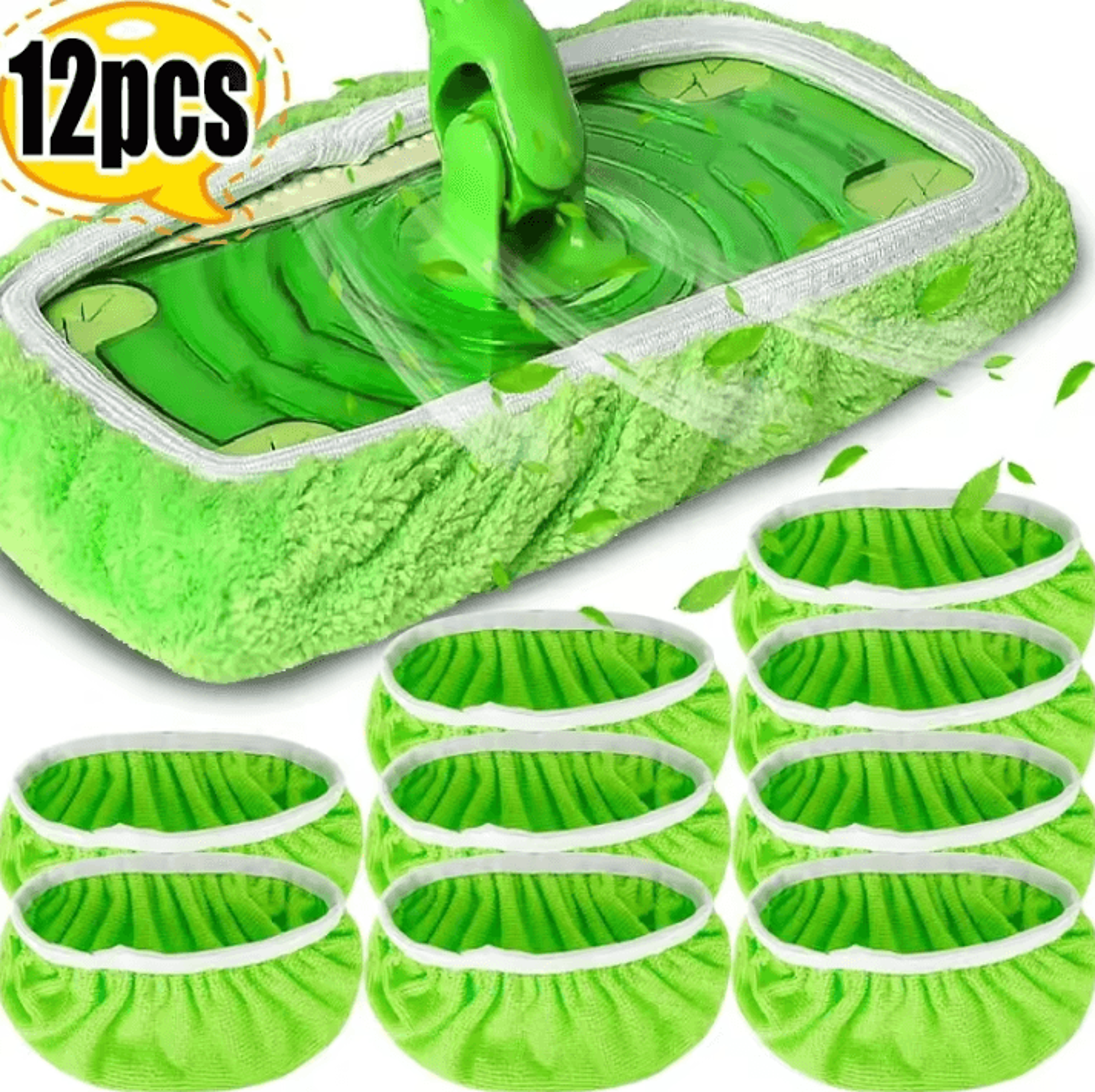 reusable microfiber mop pads wet and dry washable mop head replacement for floor cleaningkeep your floors spotless with