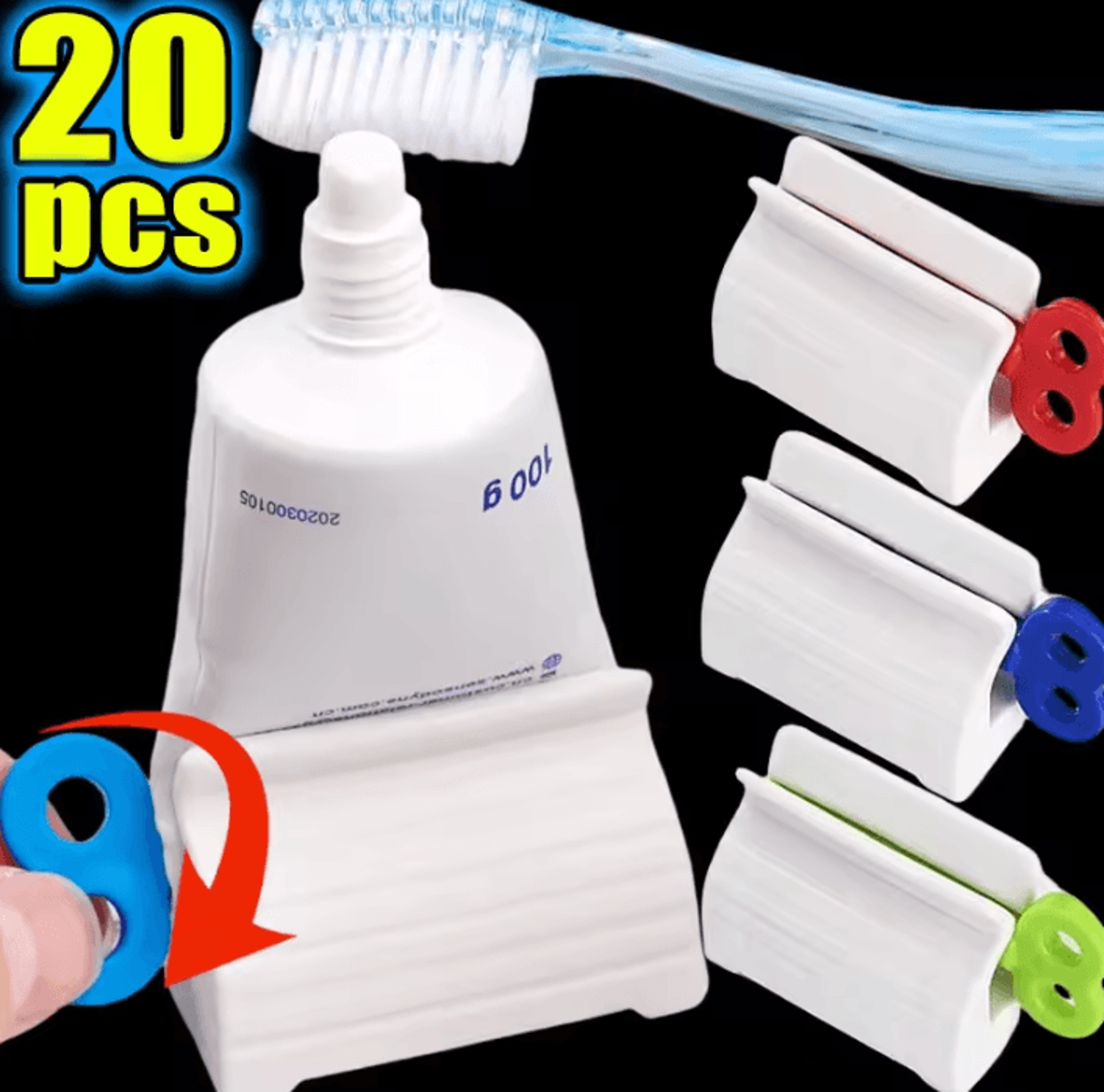 tube squeezer holder manual toothpaste and hand cream dispenser for lotion cleanser and cosmetic tubes