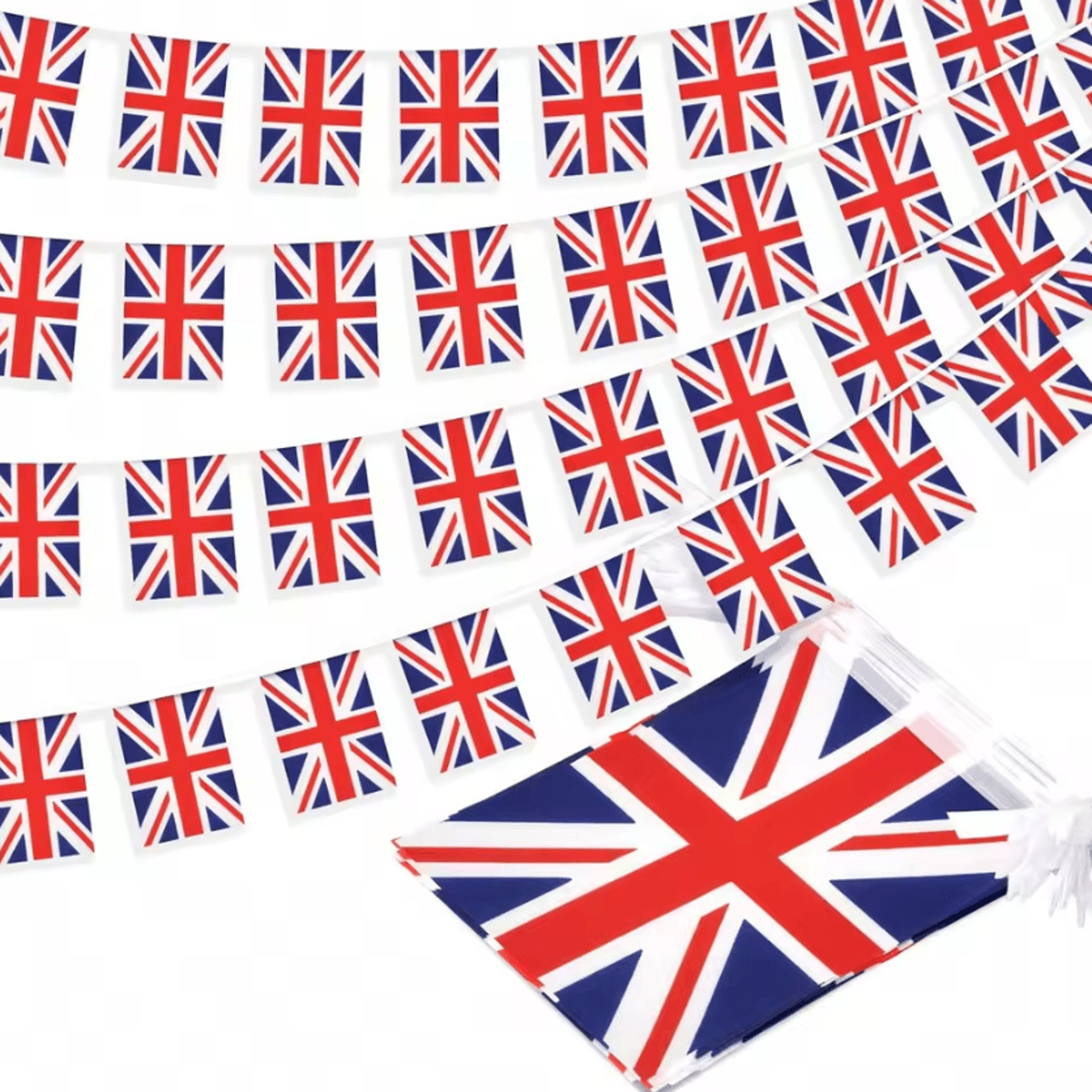 united kingdom union jack pennant banner for parties sports events and decorations