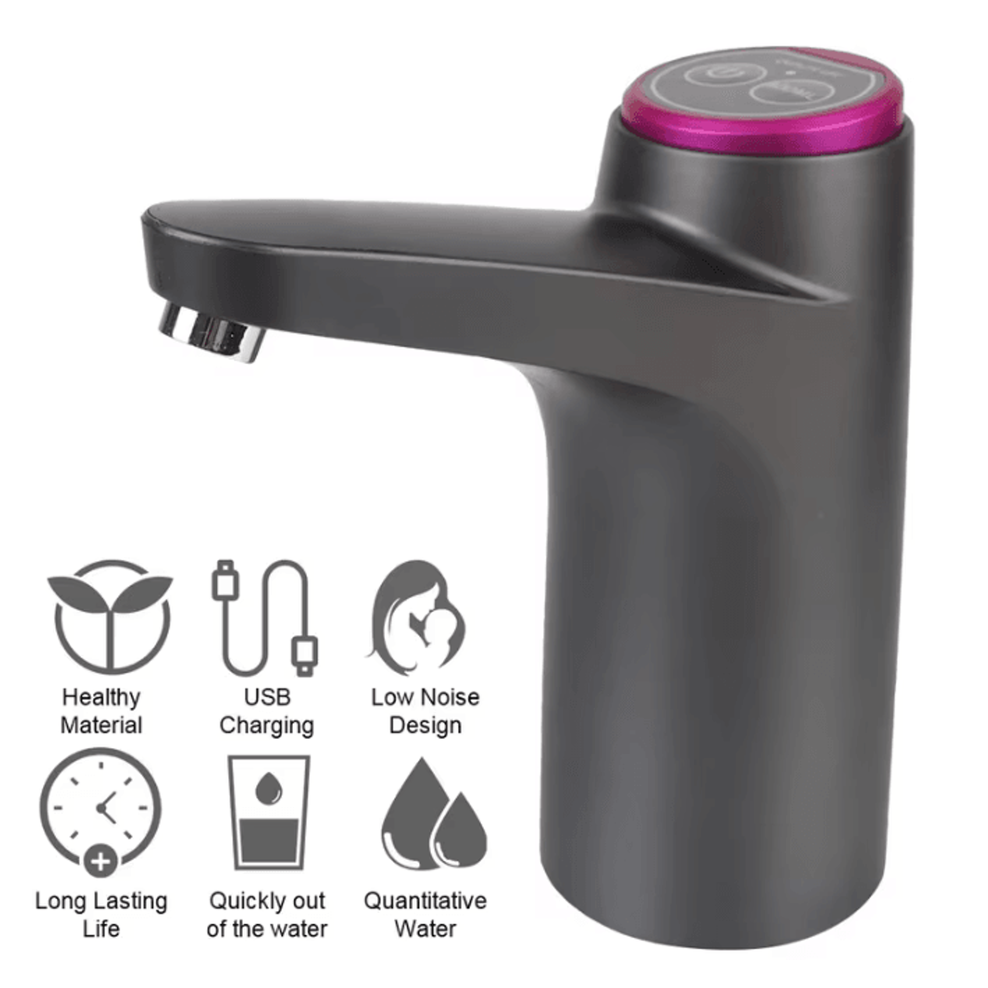 usb rechargeable automatic water dispenser – electric water dispenser for 5 gallon bottles