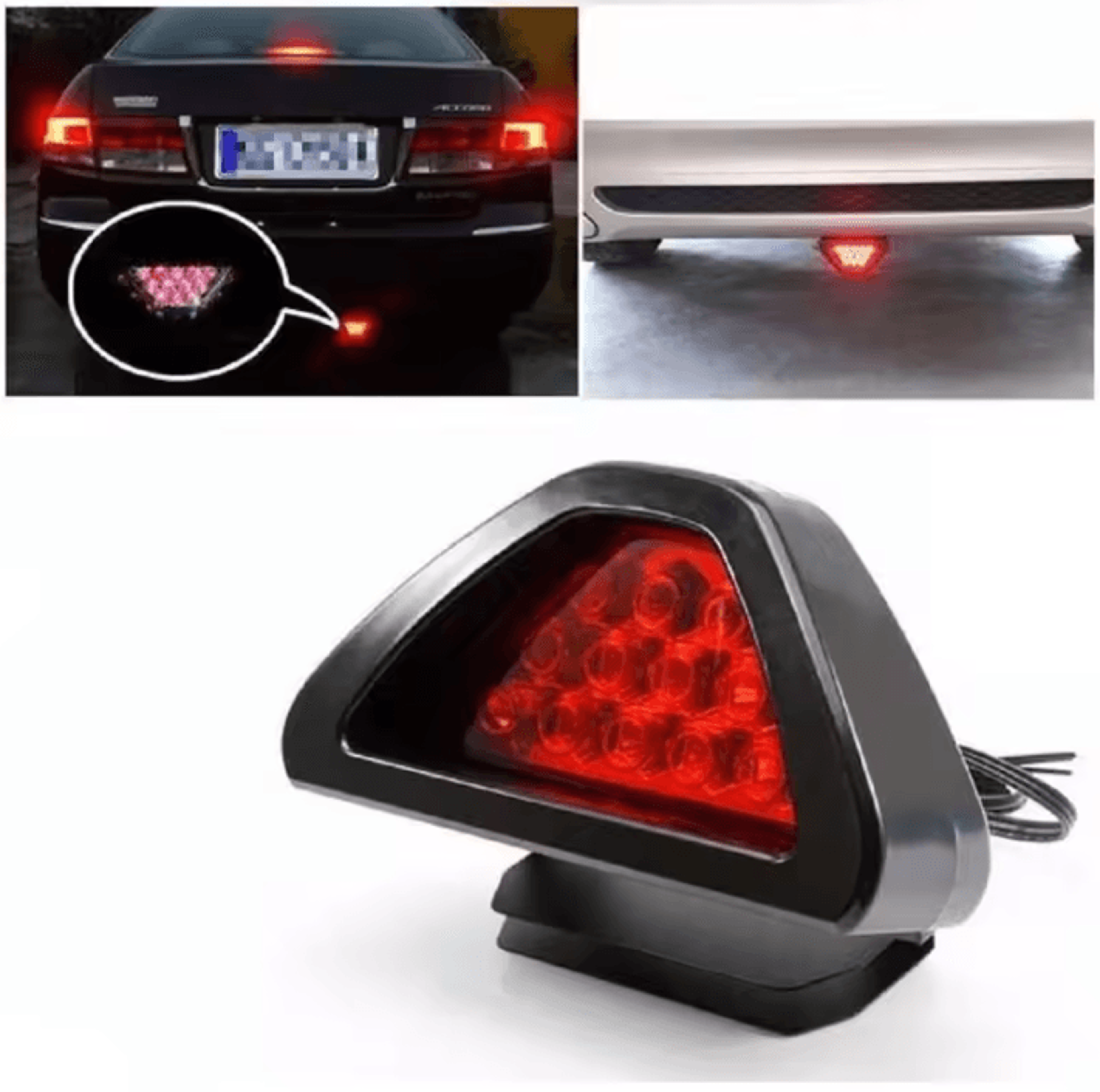 universal f1 style led brake light – led brake light for enhanced rear visibility