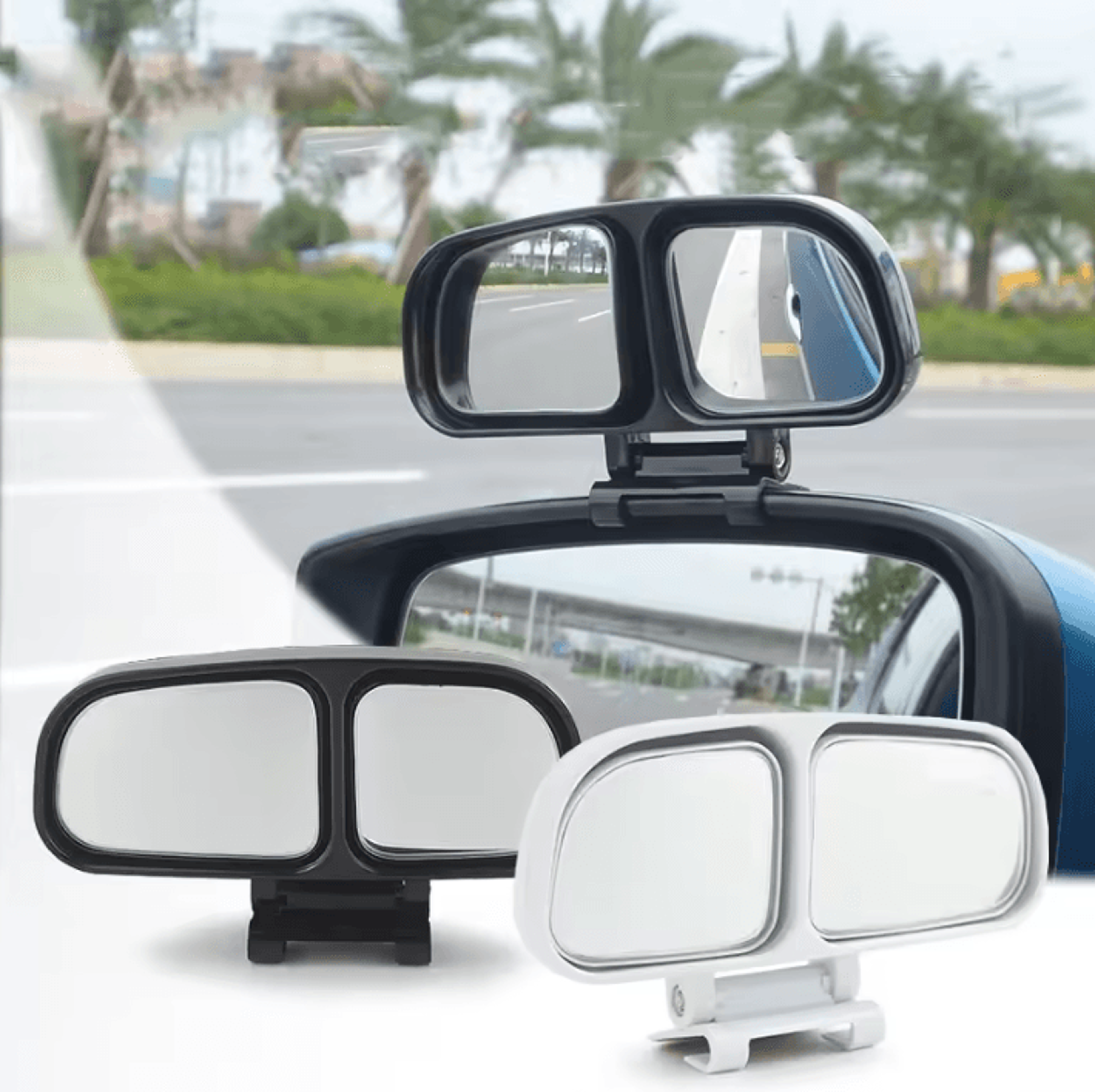 360 degree adjustable blind spot mirror for car side mirrors