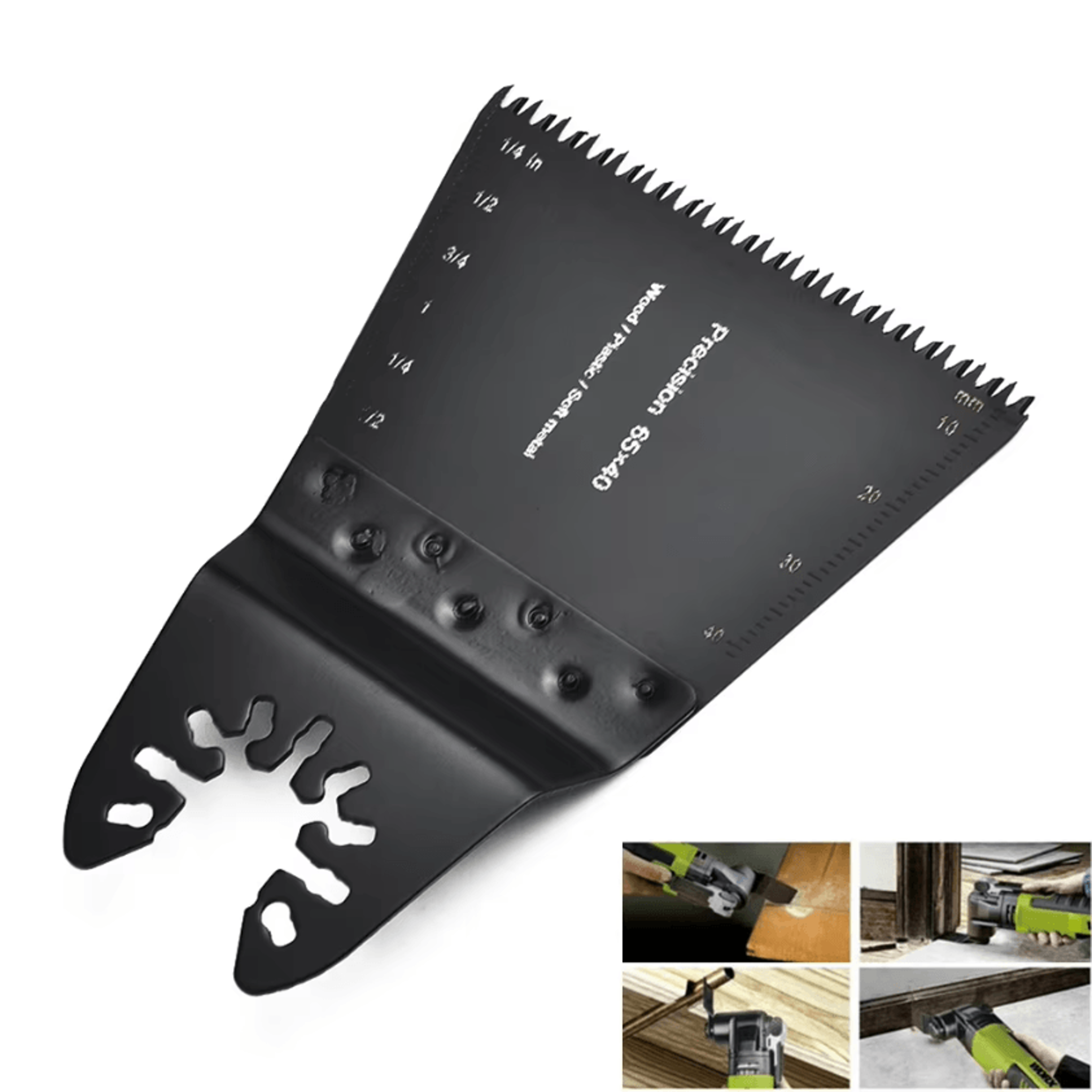 65mm oscillating multi-tool saw blade – oscillating saw blade for wood, soft metal & plastic cutting